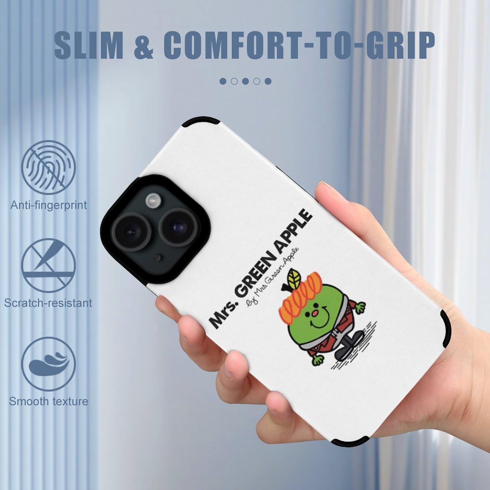 Amazon.co.jp: ミセスグリーンアップル iPhone 15/15Pro/15ProMax