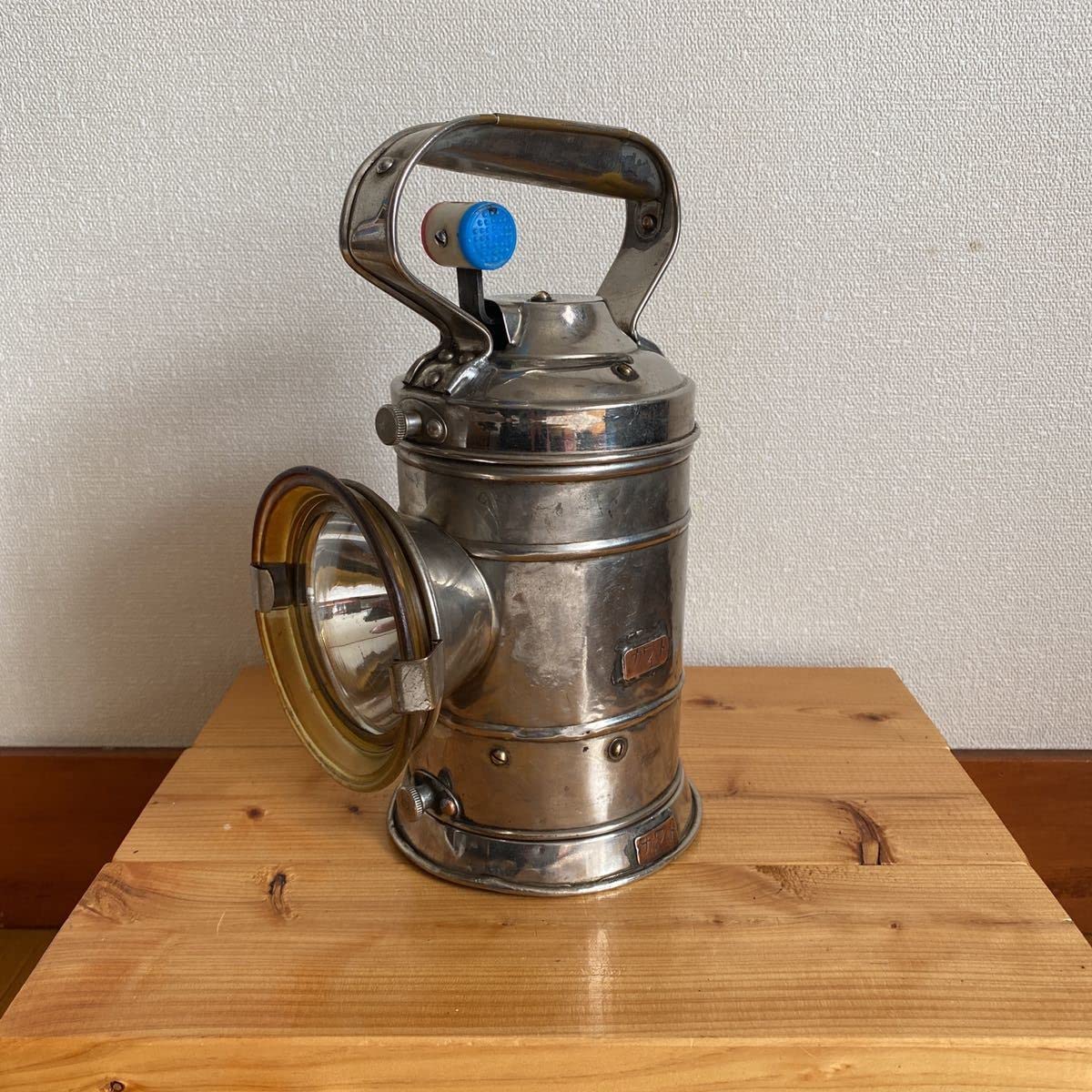 Amazon.co.jp: 白光式合図灯 カンテラ 手信号 昭和30年製造 現状品