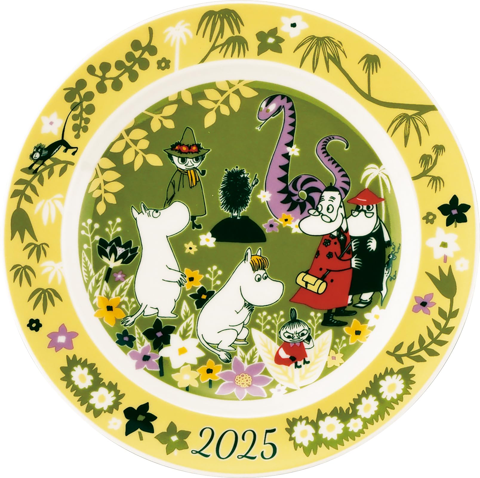 Amazon.co.jp: MOOMIN (ムーミン) 2025年 イヤーズ プレート 皿 直径約