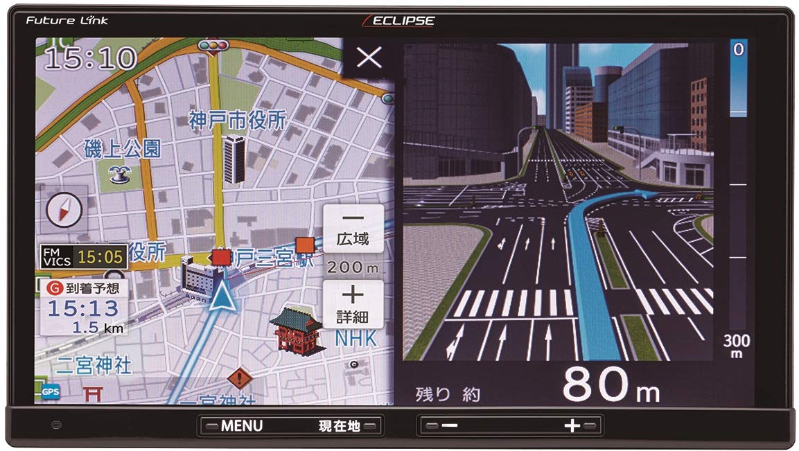 Amazon | デンソーテン カーナビ ECLIPSE Rシリーズ AVN-R9 7型 トヨタ