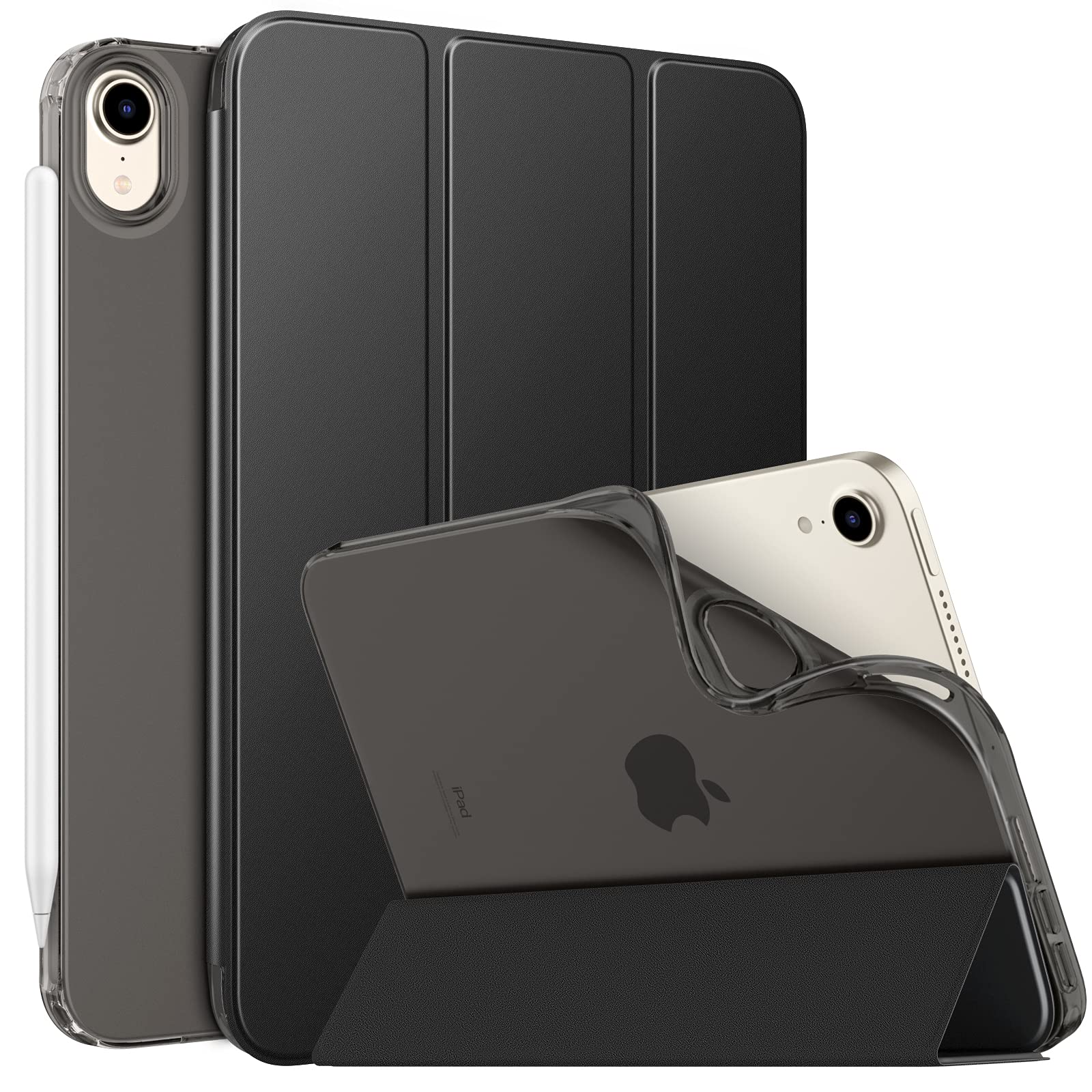 MoKo Case Fit New iPad mini 7 (A17 Pro) 2024, iPad mini 6th