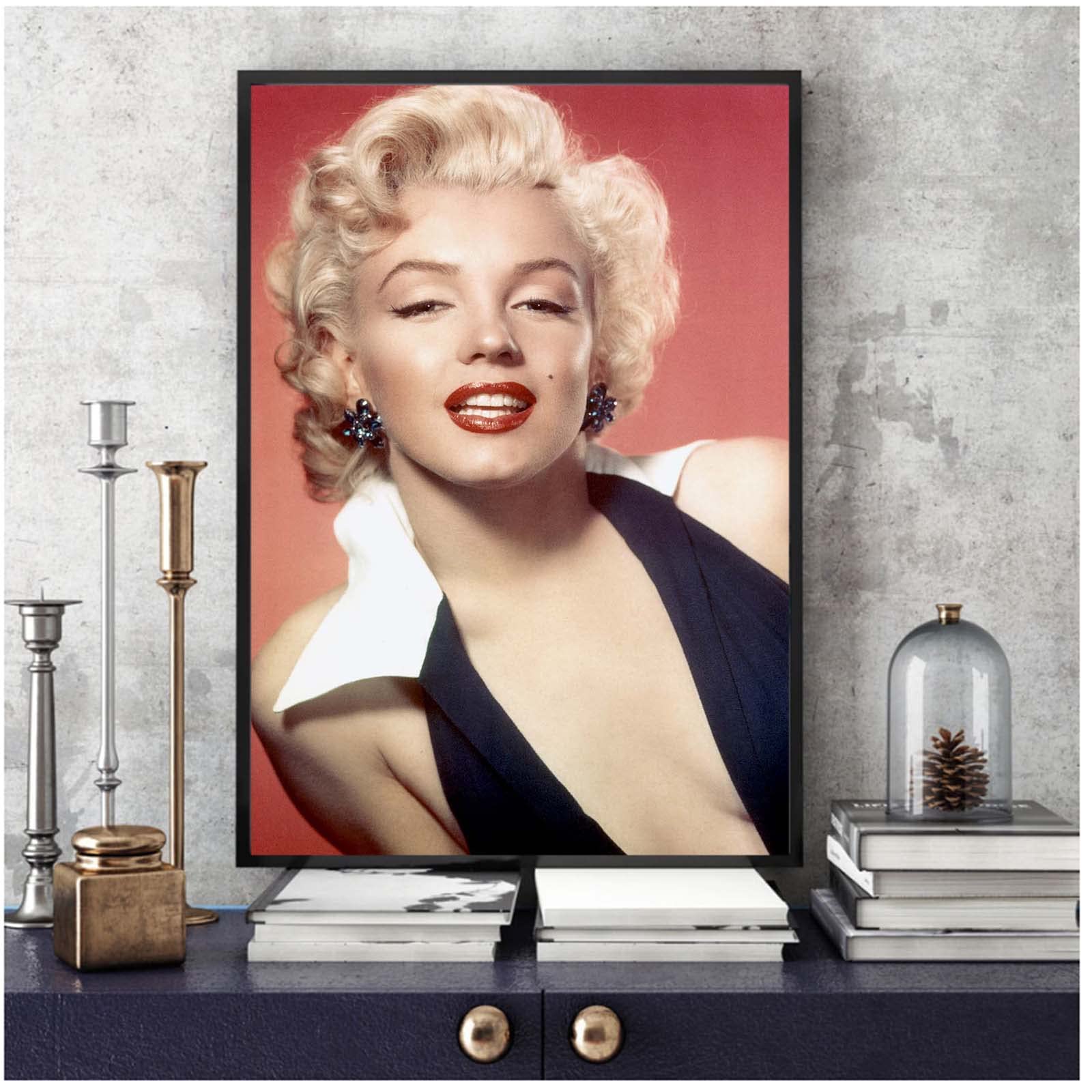 Amazon.co.jp: マリリンモンローポスターと壁アートキャンバス画像印刷