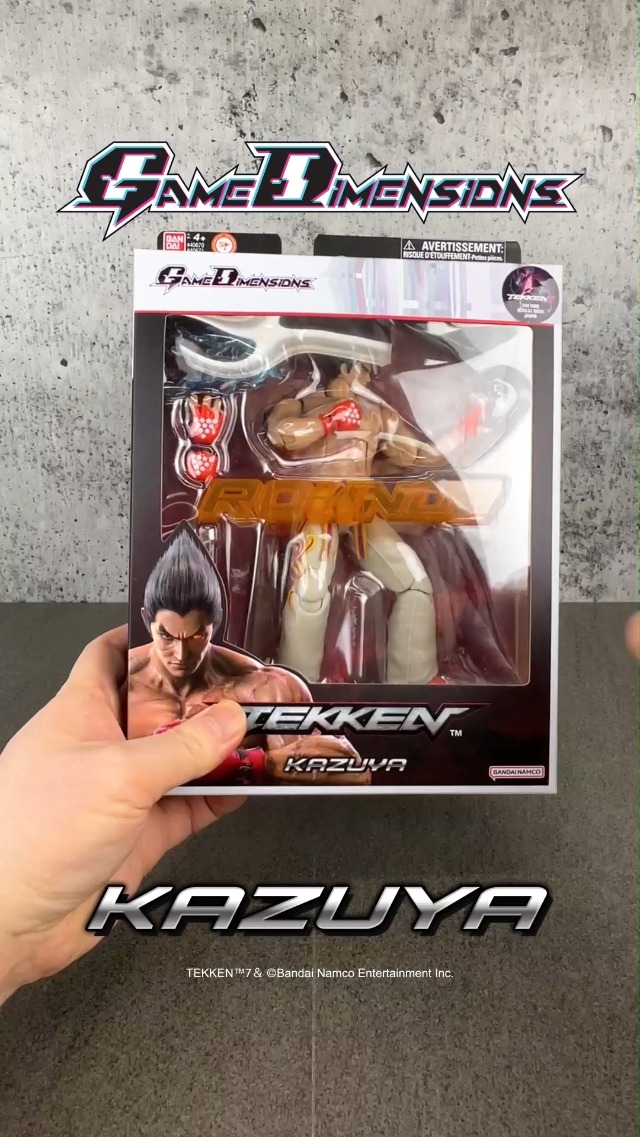 Amazon.com: Game Dimensions - Tekken - Kazuya Mishima Action