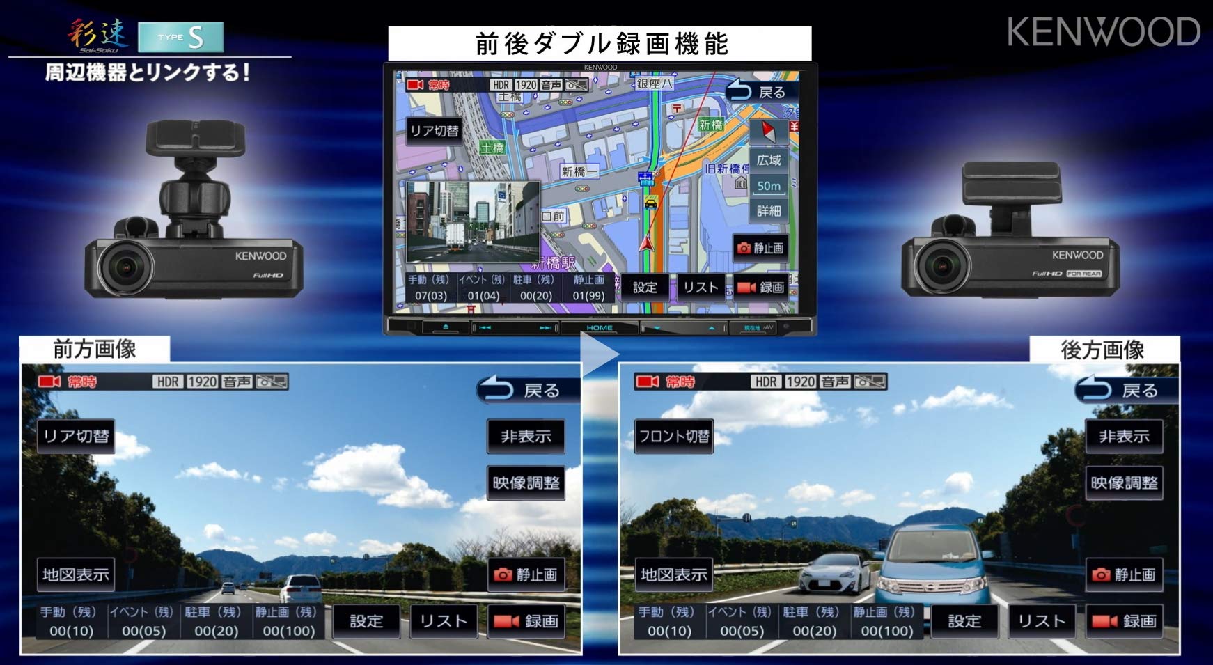 Amazon.co.jp: Kenwood MDV-S706 7-inch Car Navigation System, Full