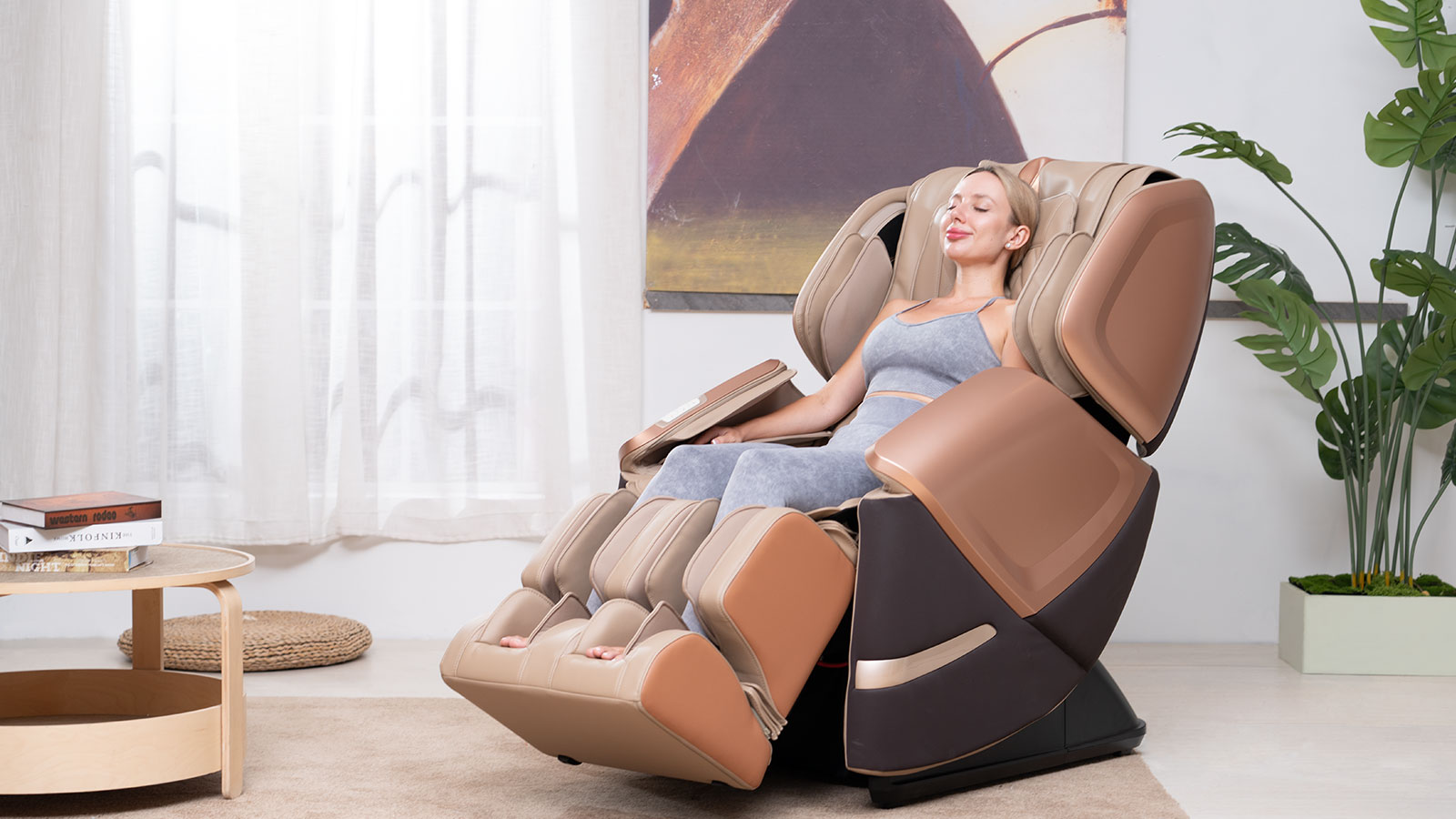 Amazon.com: MYNTA 2025 4D Massage Chair for Full Body, 4D+2D Dual