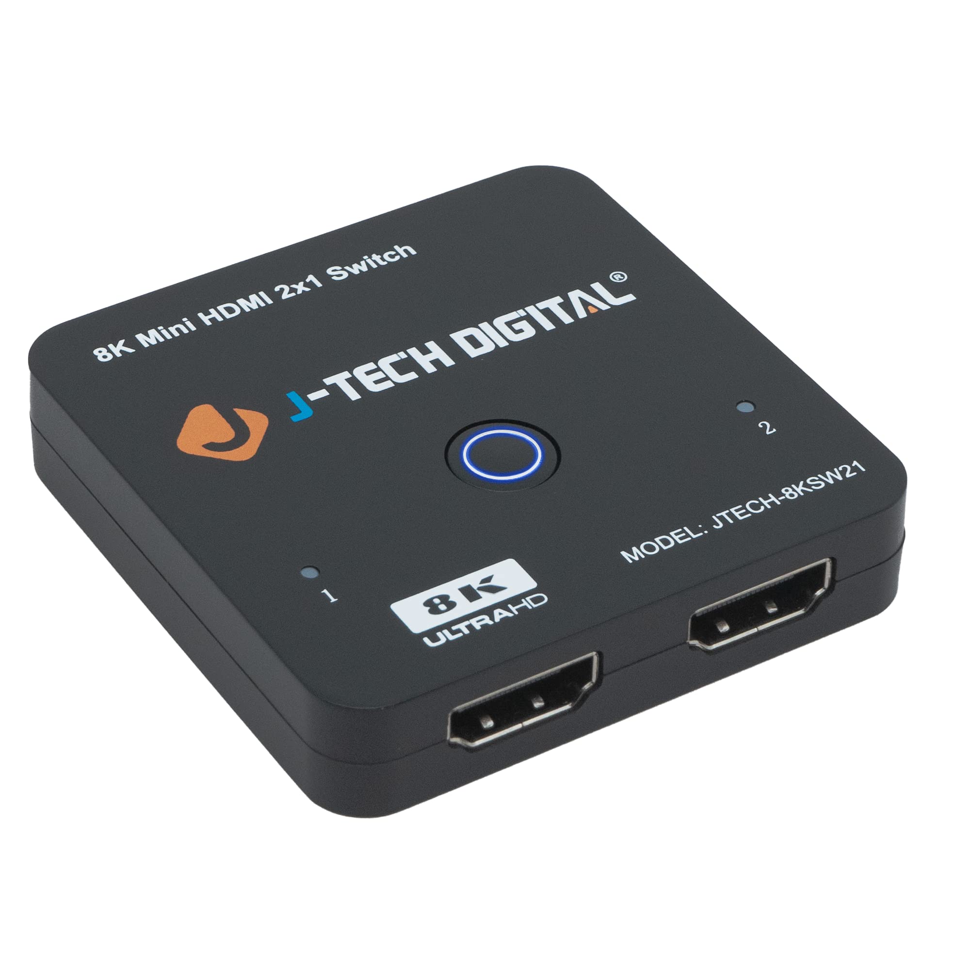 Amazon.com: J-Tech Digital 8K HDMI 2.1 Mini Switch 2 in 1 Out