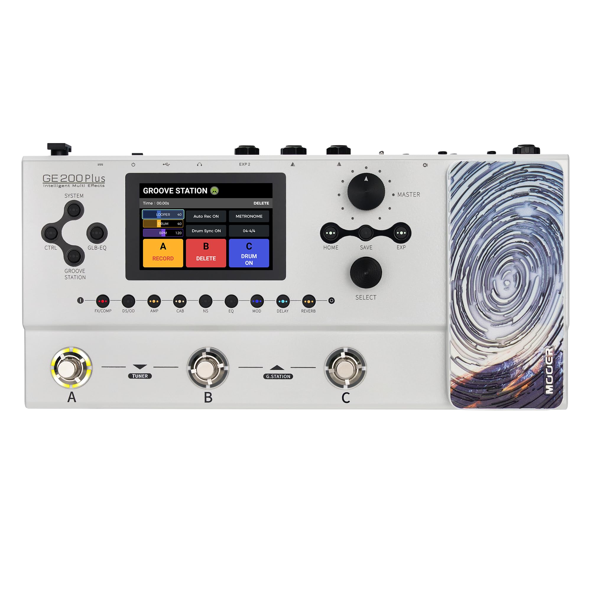 Amazon.com: MOOER GE200 Plus New Intelligent Multi Effects Guitar