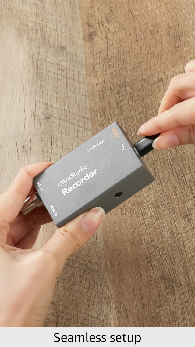 Amazon.com: Blackmagic Design UltraStudio Recorder 3G (BM