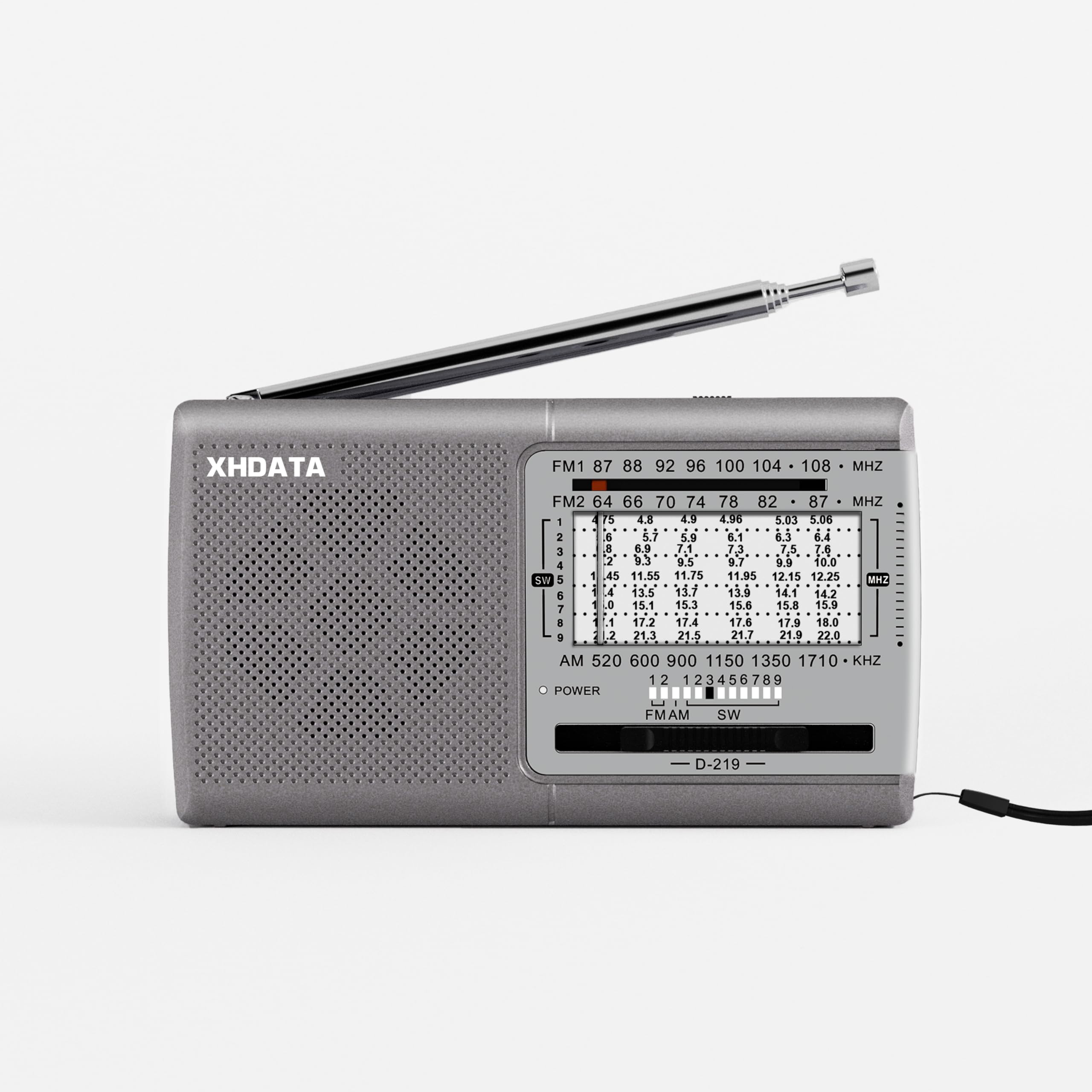 Amazon.com: XHDATA D219 Portable AM FM Shortwave Radio Battery