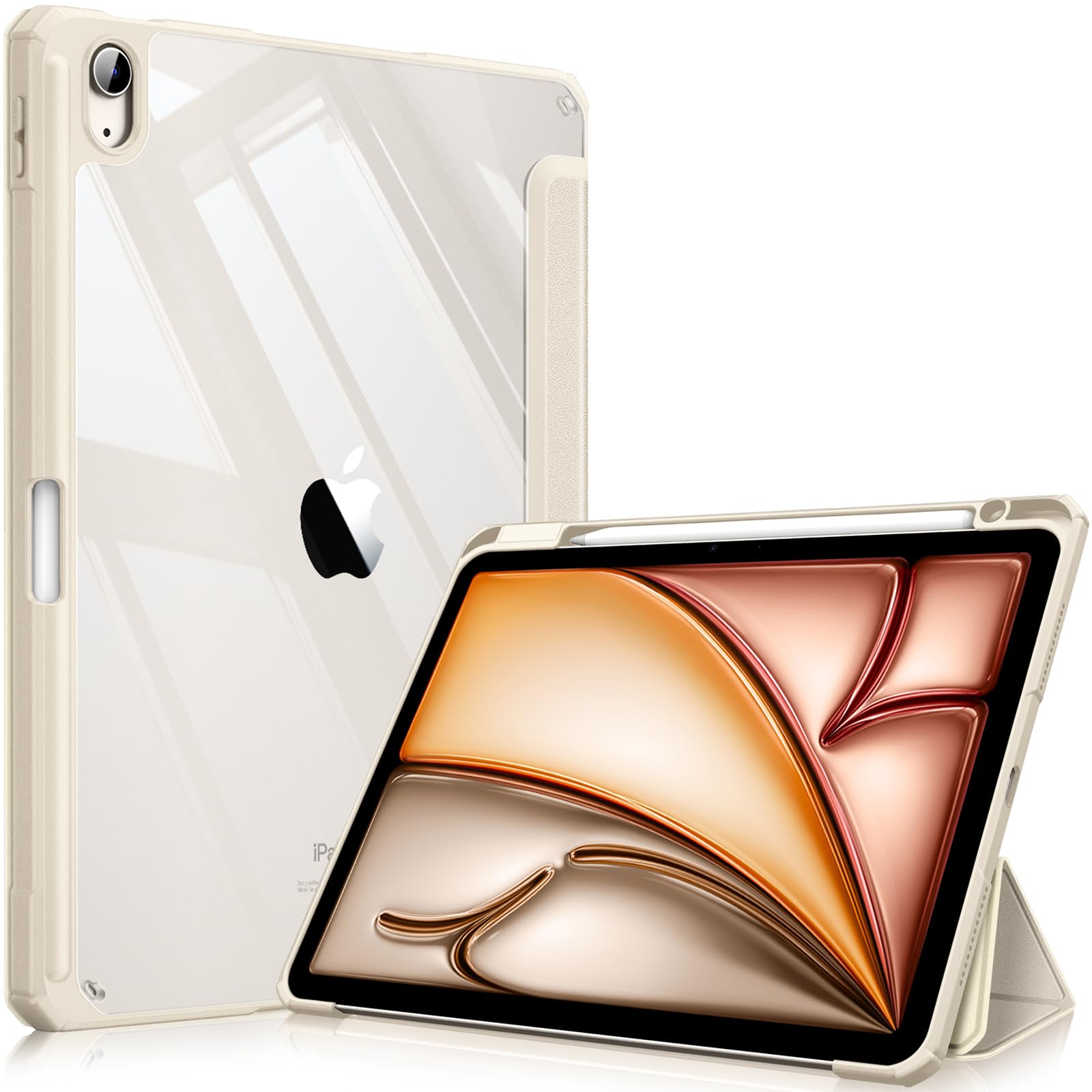 Amazon.com: Fintie Hybrid Slim Case for iPad Air 11-inch M4/M3/M2