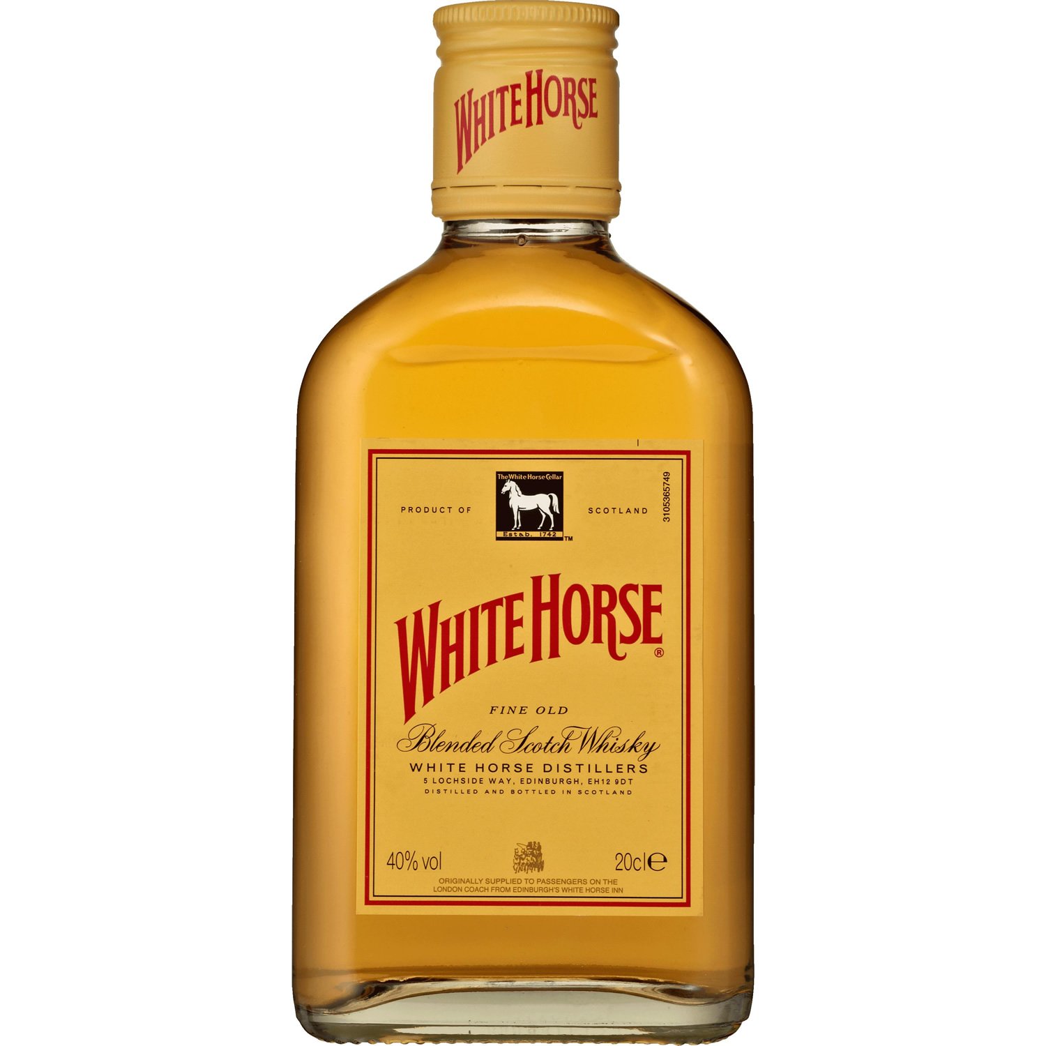 Amazon.co.jp: WHITE HORSE(ホワイトホース) ウイスキー200ml ファイン