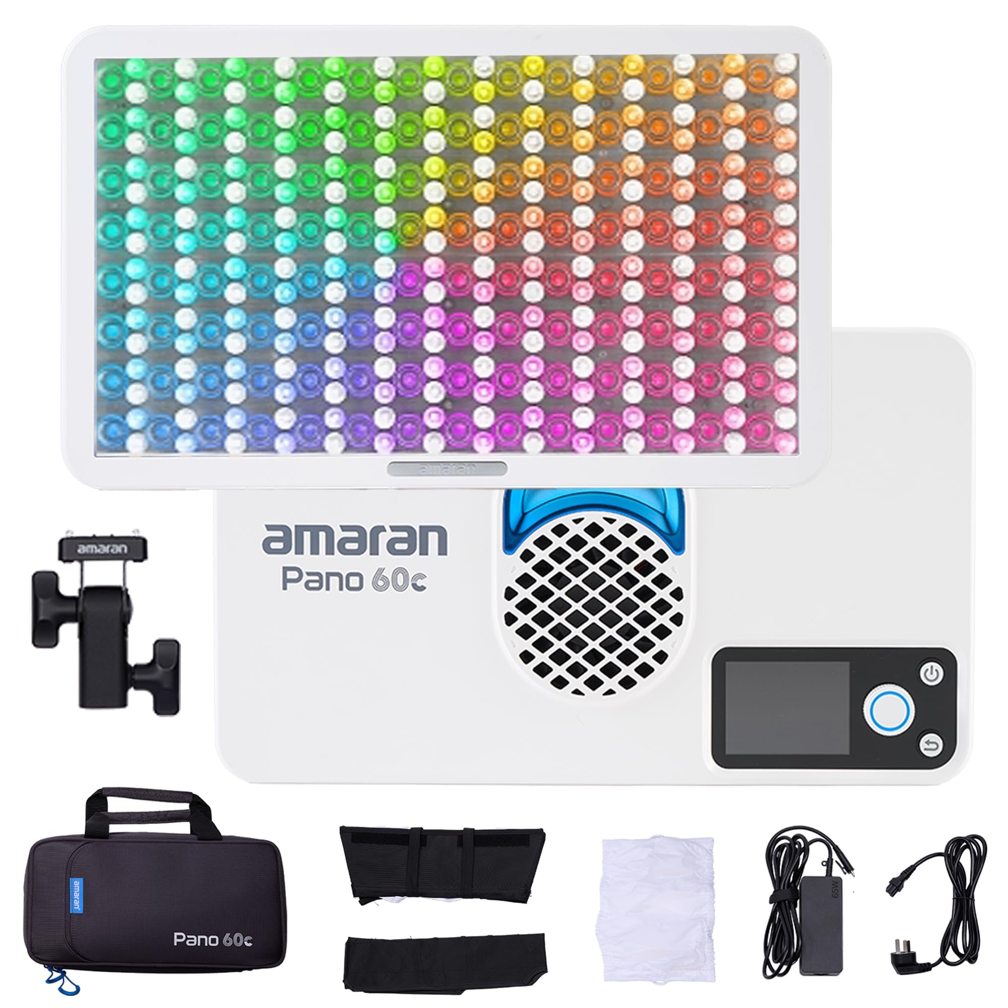 Amazon.com : Amaran Pano 60c Kit Led Video Panel Light 60W RGBWW
