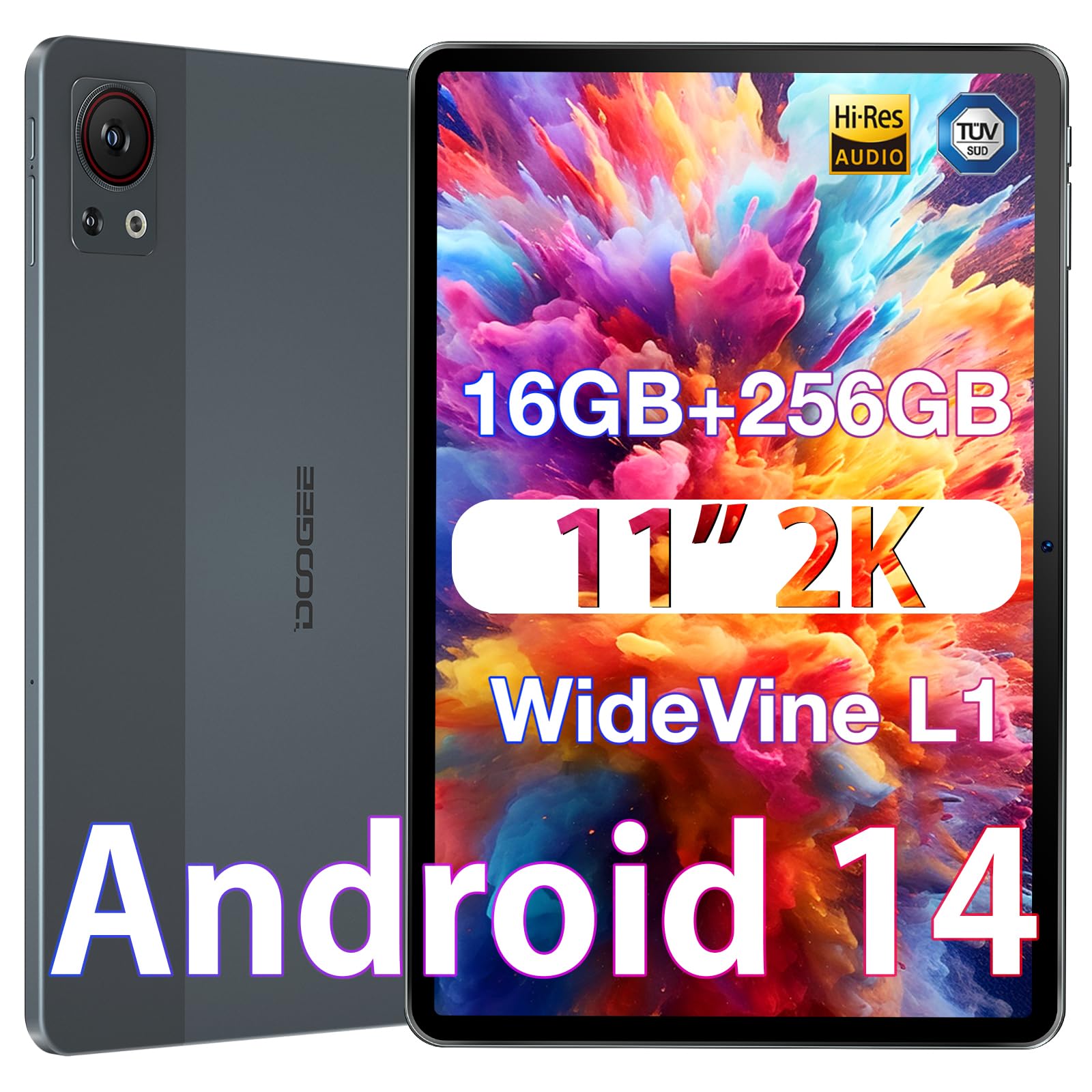 Amazon.co.jp: 【2024新登場Android 14 タブレット】DOOGEE T30S