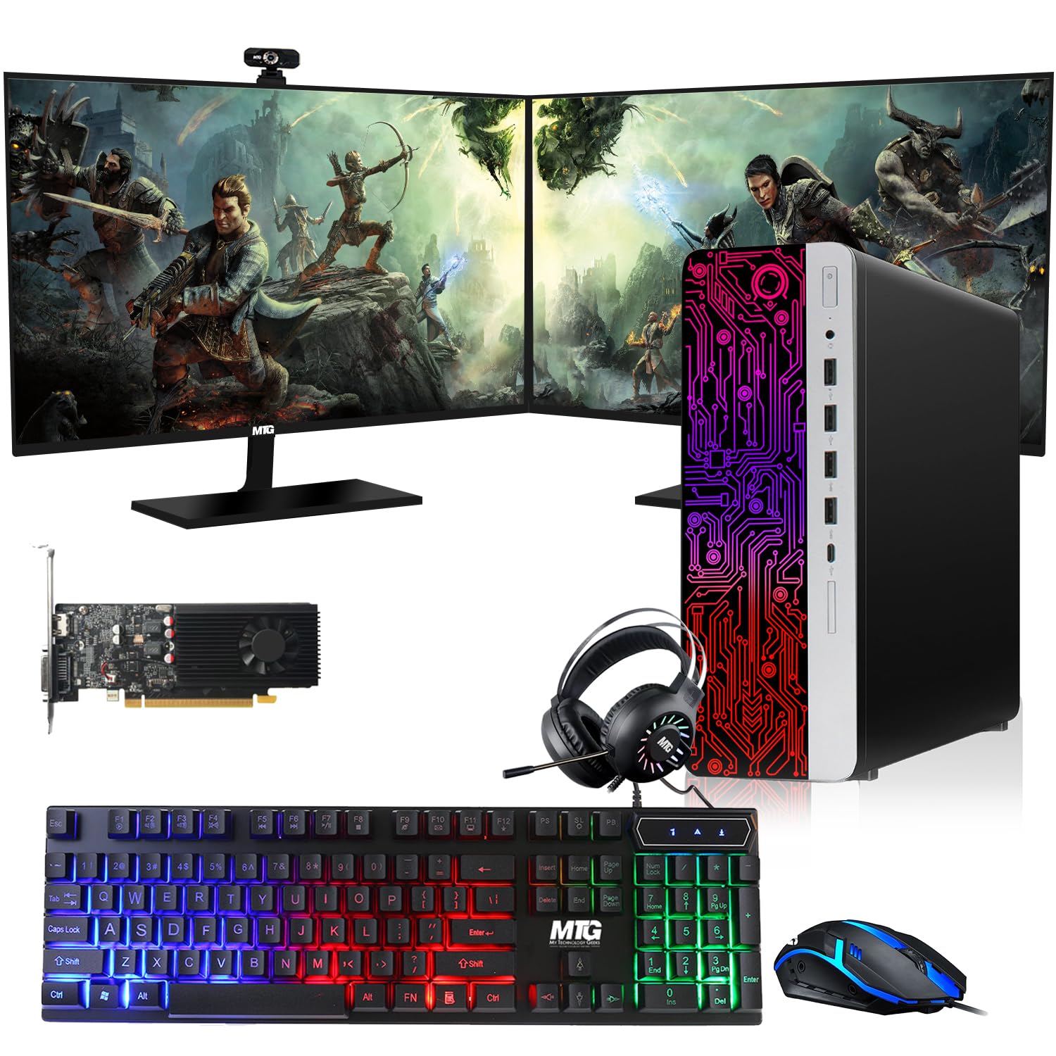 Amazon.com: TechMagnet HP G3 Gaming Desktop PC,Intel Core i7 6th