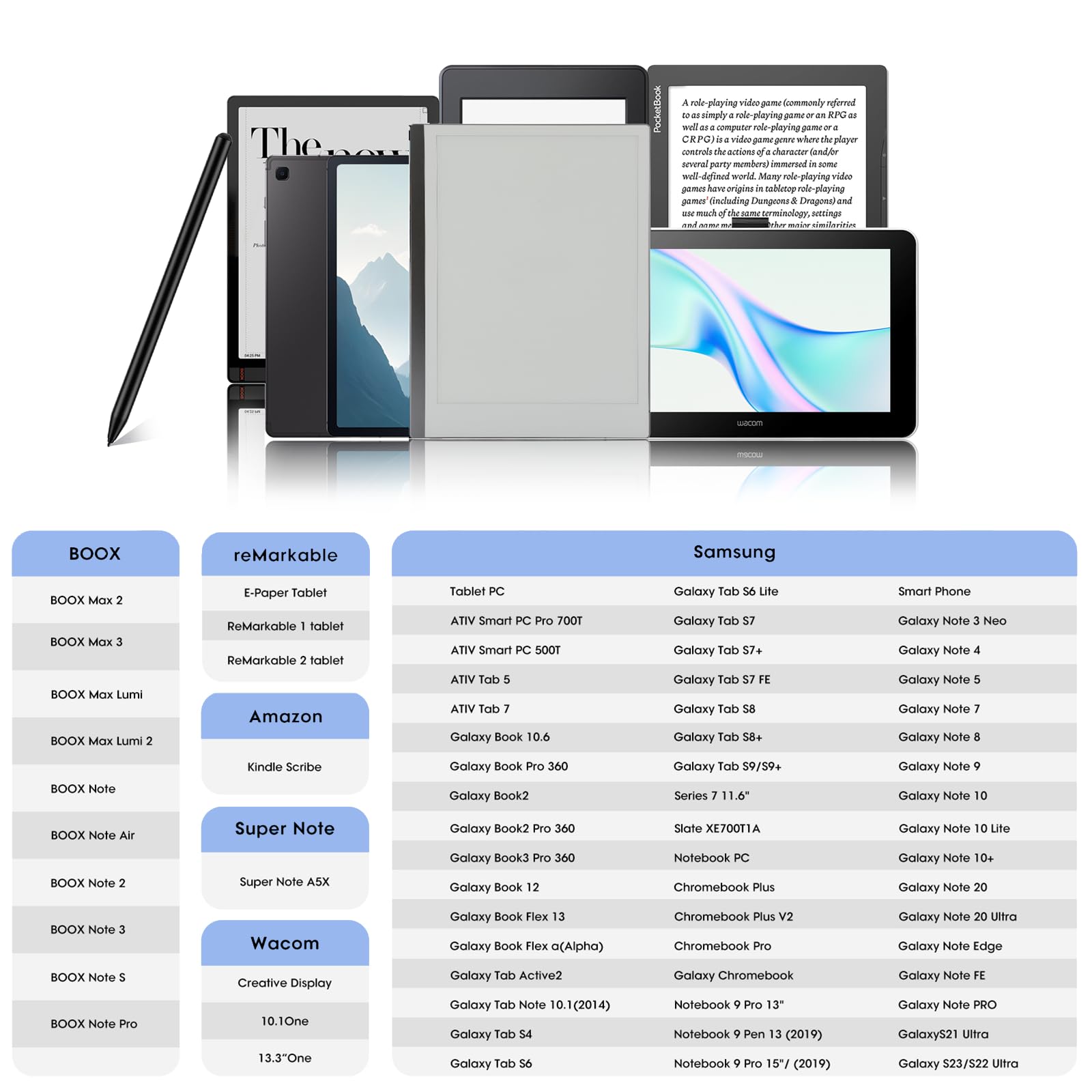 Amazon.co.jp: Remarkable 2ペン用マグネットスタイラス 消しゴム付き