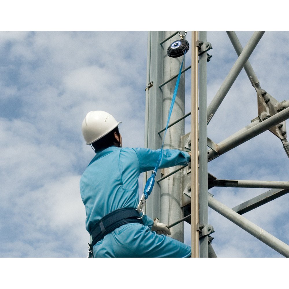 Amazon.co.jp: 藤井電工 ツヨロン(TSUYORON) 墜落防止装置 昇降用 ベル