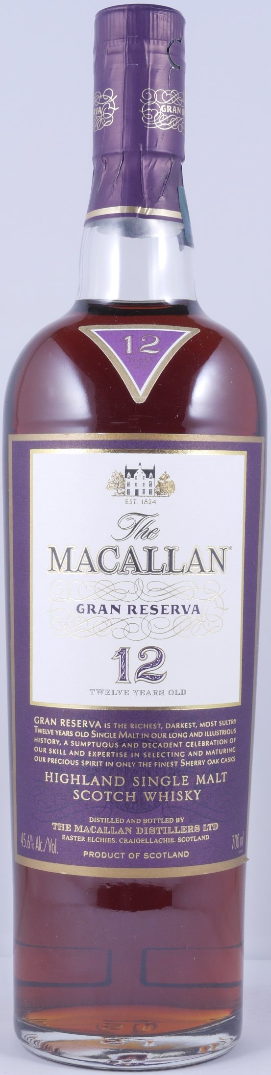 Amazon.co.jp: ザ・マッカラン グランレゼルバ 12年 限定 700ml 1本