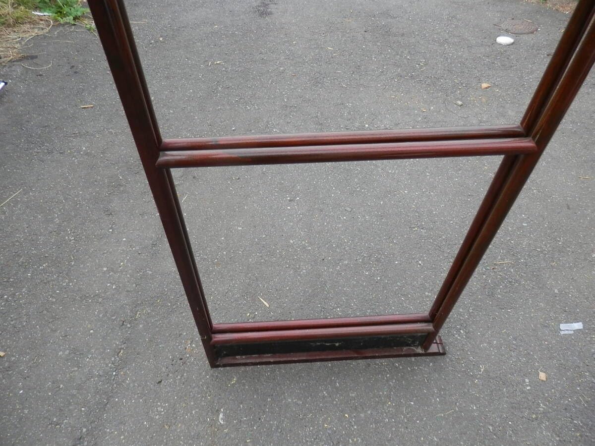 Amazon.co.jp: 木製衣紋掛け昭和レトロ折鶴古道具ハンガーラック和家具