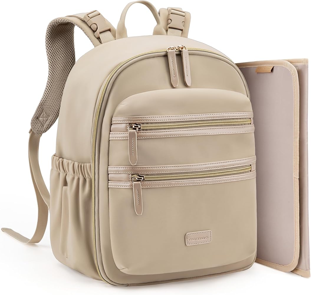 Amazon.com: mommore Neoprene Diaper Bag Backpack Small Baby Bag
