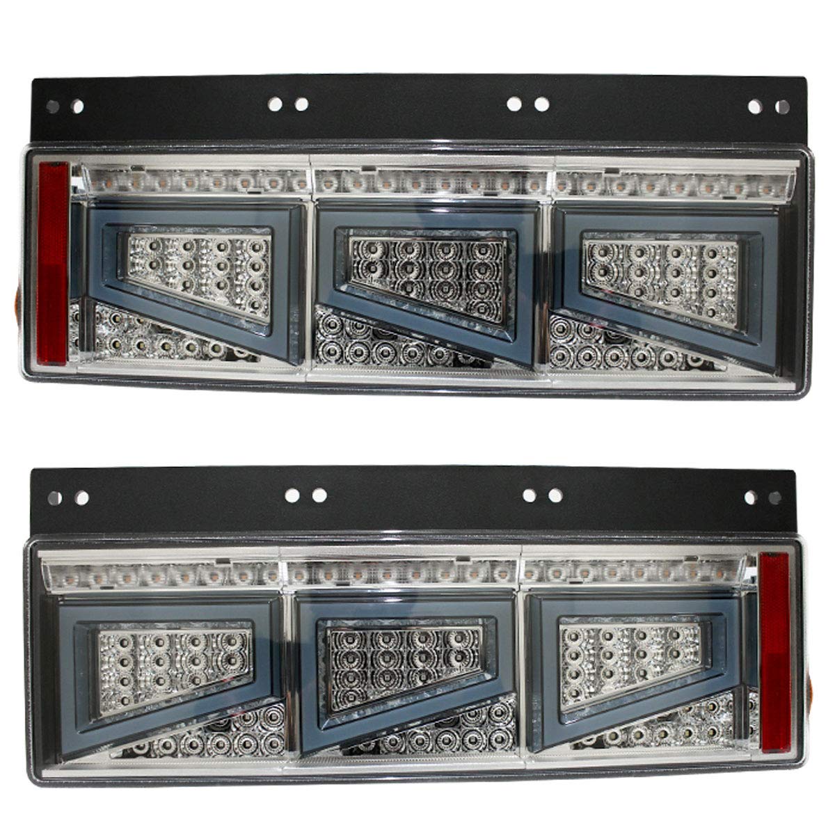 Amazon | Eマーク取得 キャンター 三菱 ふそう 3連 角型 トラック