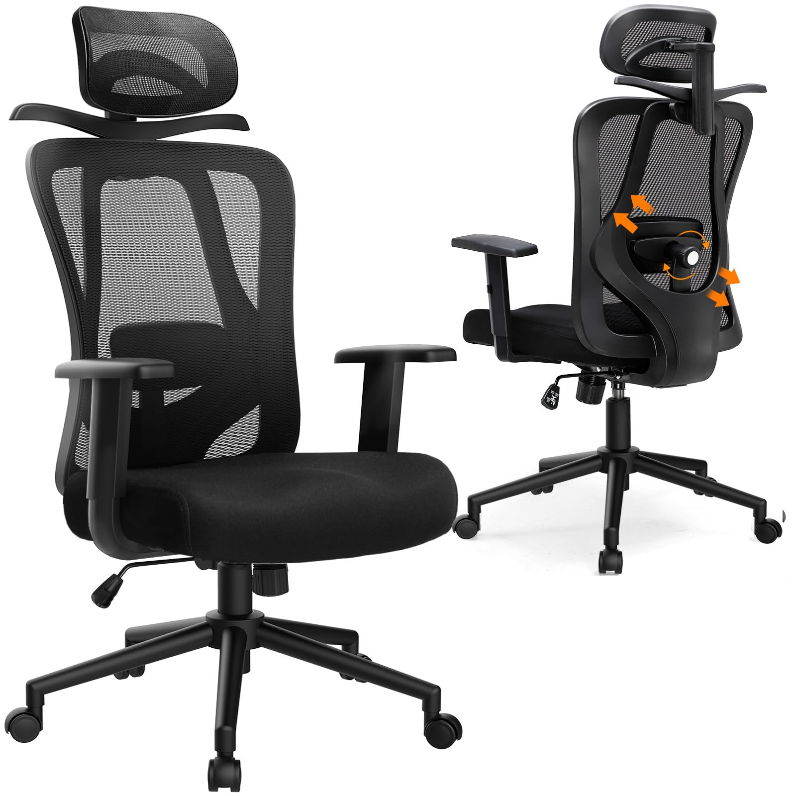 Amazon.co.jp: ComHoma デスクチェア 椅子 オフィスチェア テレワーク