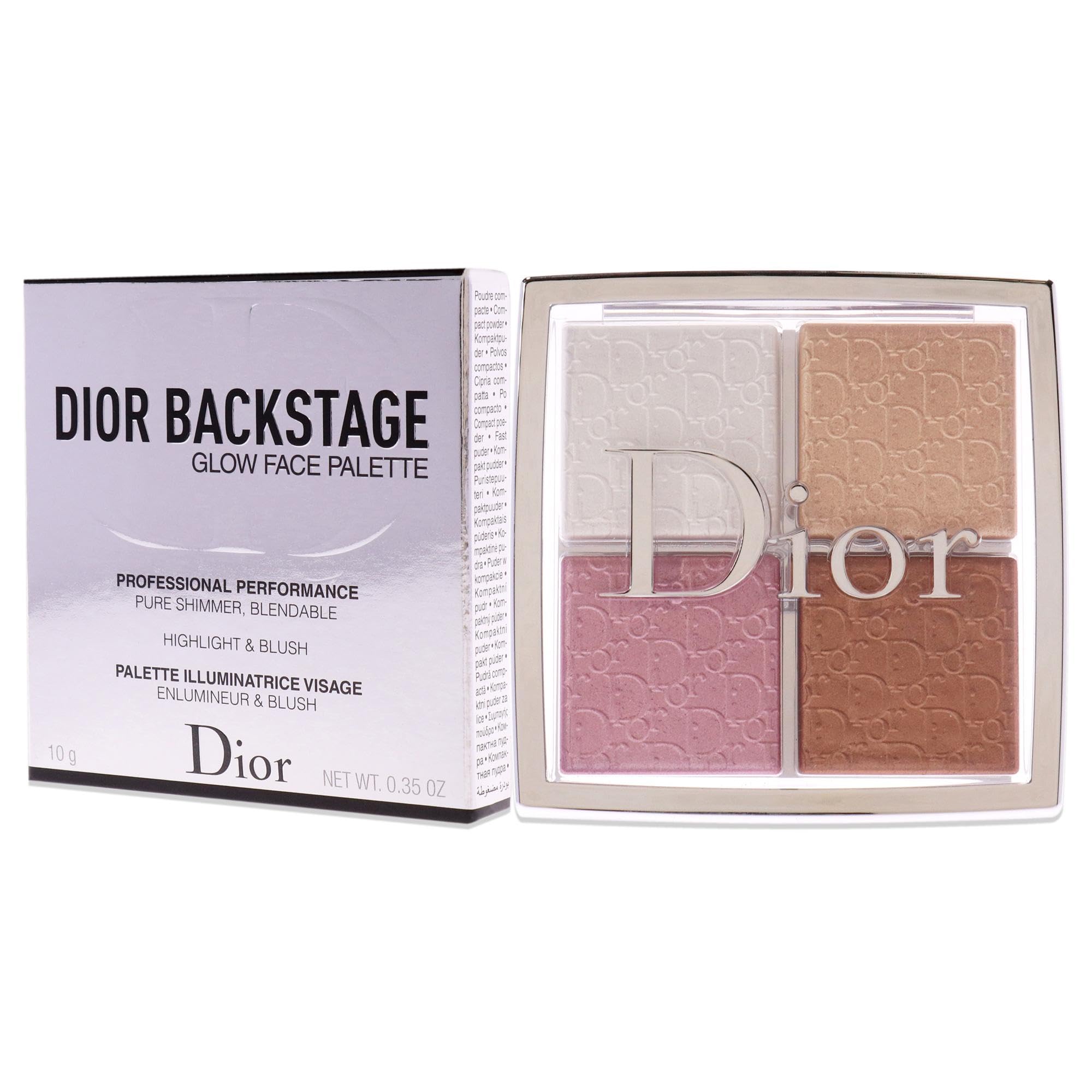 Amazon.com : Dior Christian Backstage Glow Face Palette - 001