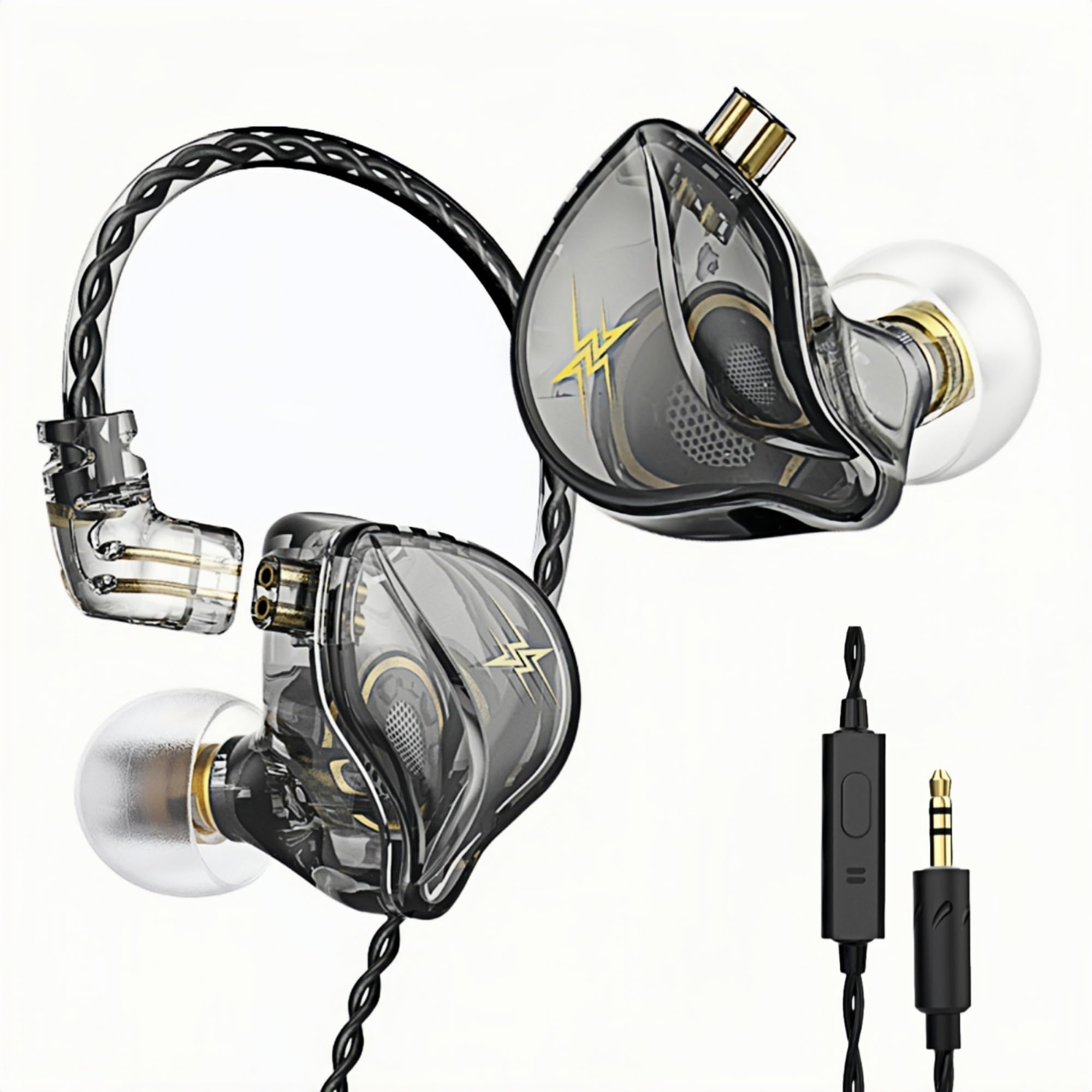 Amazon.com: HJX QKZ ZXT in-Ear Monitors,IEM Gaming Earbuds,HiFi