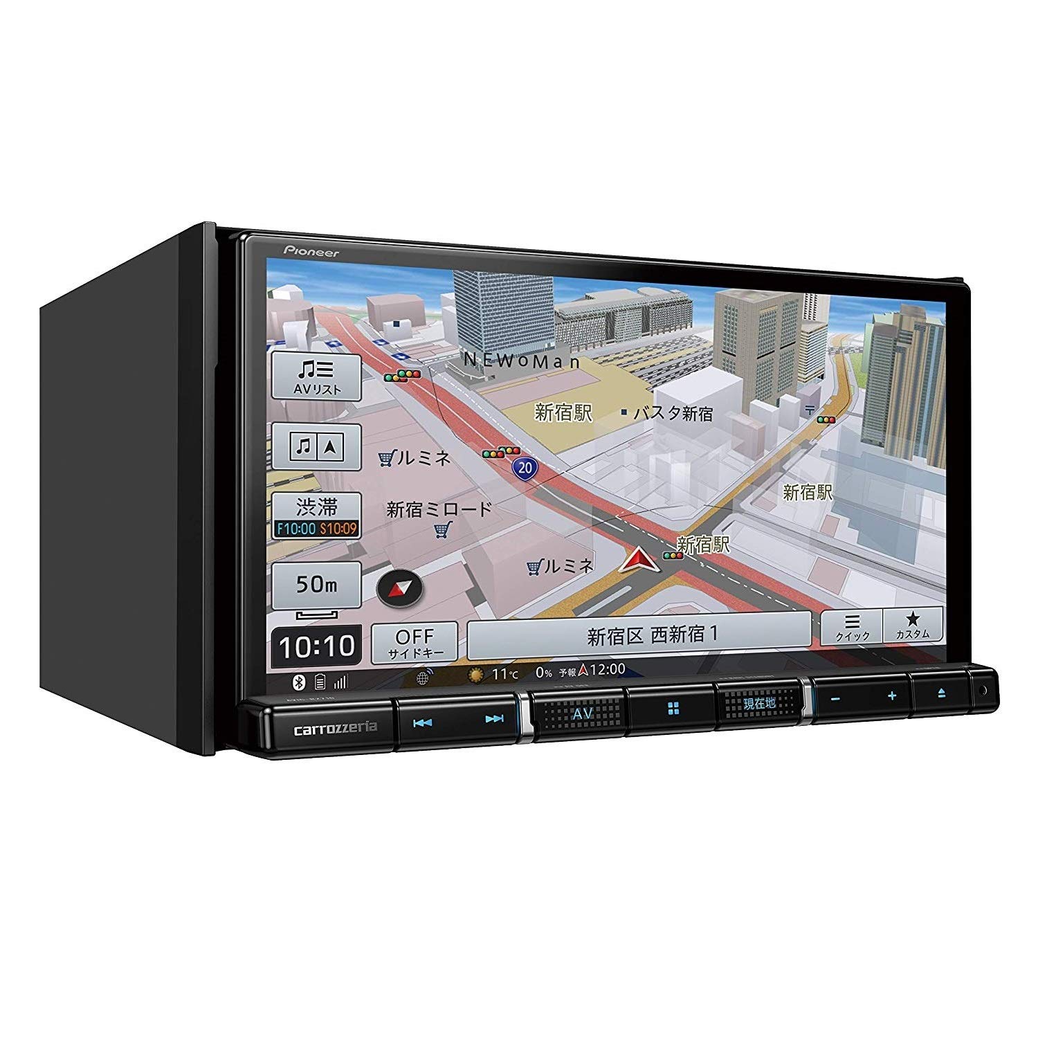 Amazon | Pioneer カーナビ AVIC-RZ710 7インチ 2D(180mm) 楽ナビ 無料