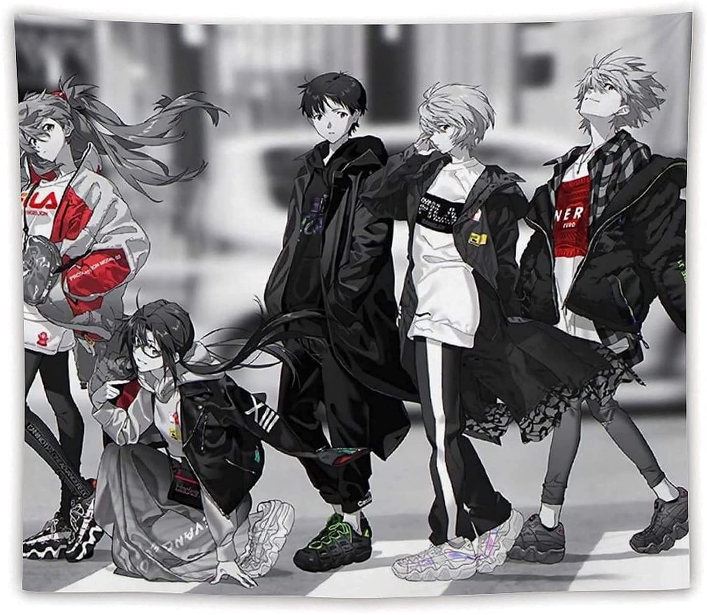 Amazon.co.jp: 新世紀エヴァンゲリオン EVA タペストリー 人気 布