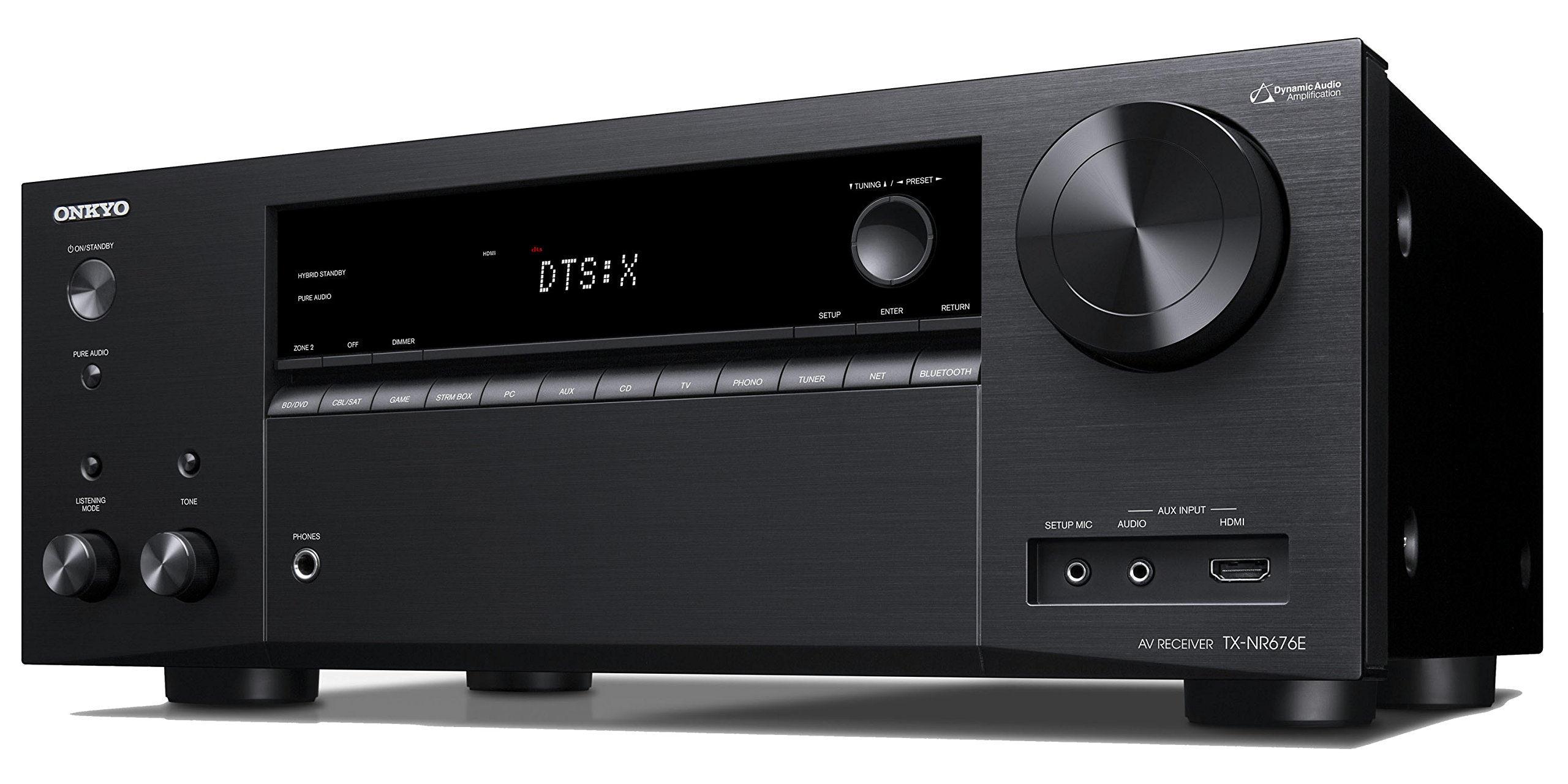 Amazon | ONKYO 7.2ch対応AVレシーバー TX-NR676E(B) | オンキヨー