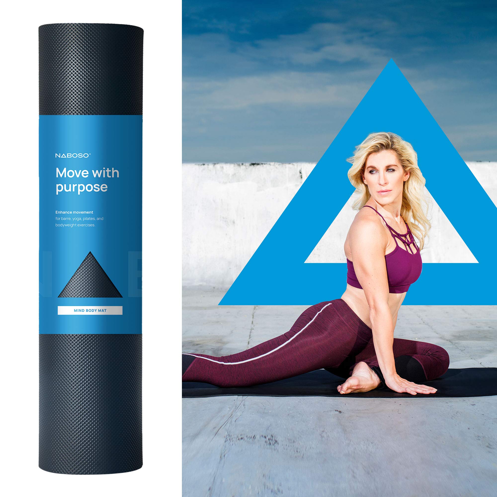 Amazon | Naboso マインドボディテクスチャマット - ピラティス&バール