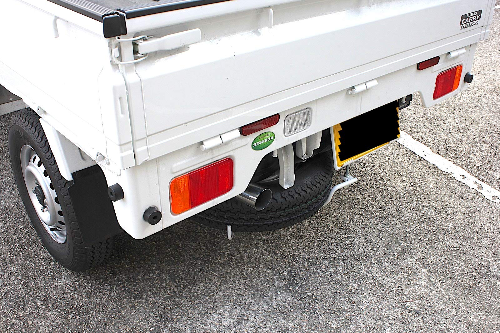 Amazon | ZAWARD キャリー トラック マフラー EBD-DA16T ステンレス