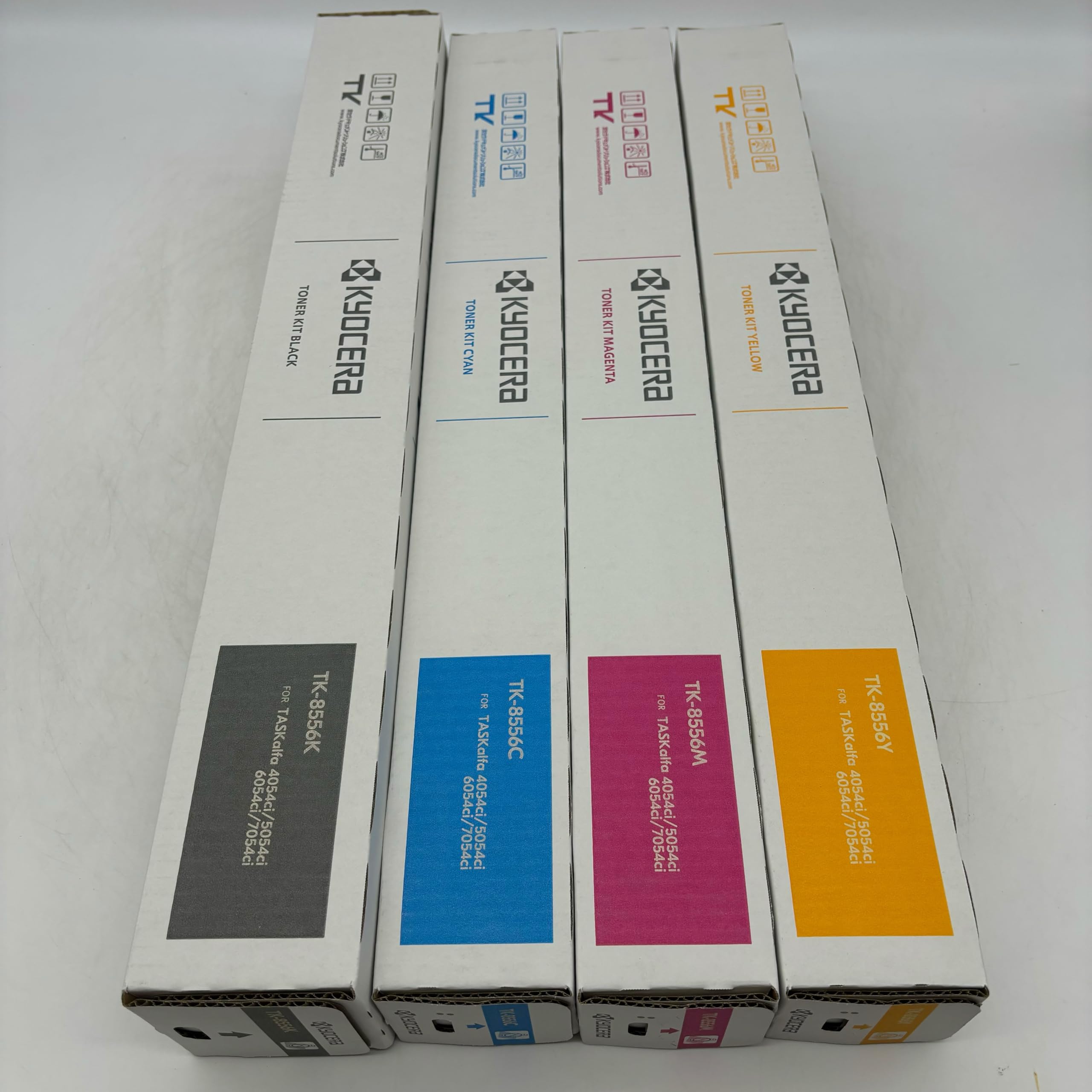 Amazon.co.jp: 京セラ 純正品 TK-8556 K/C/M/Y 4色セット トナー