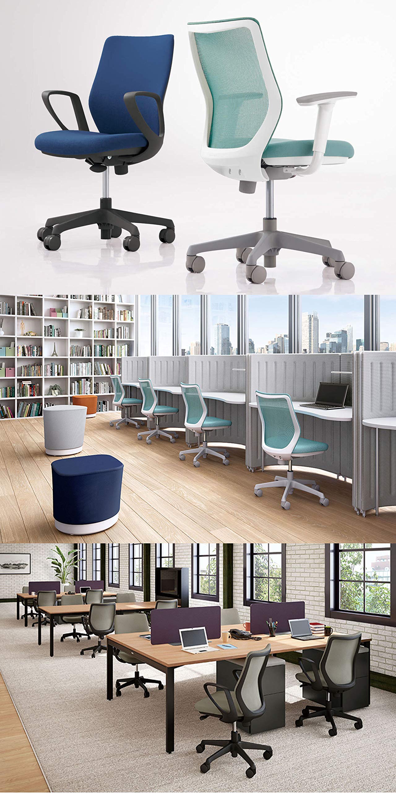 Amazon | オカムラ オフィスチェア CG-M 肘なし メッシュタイプ