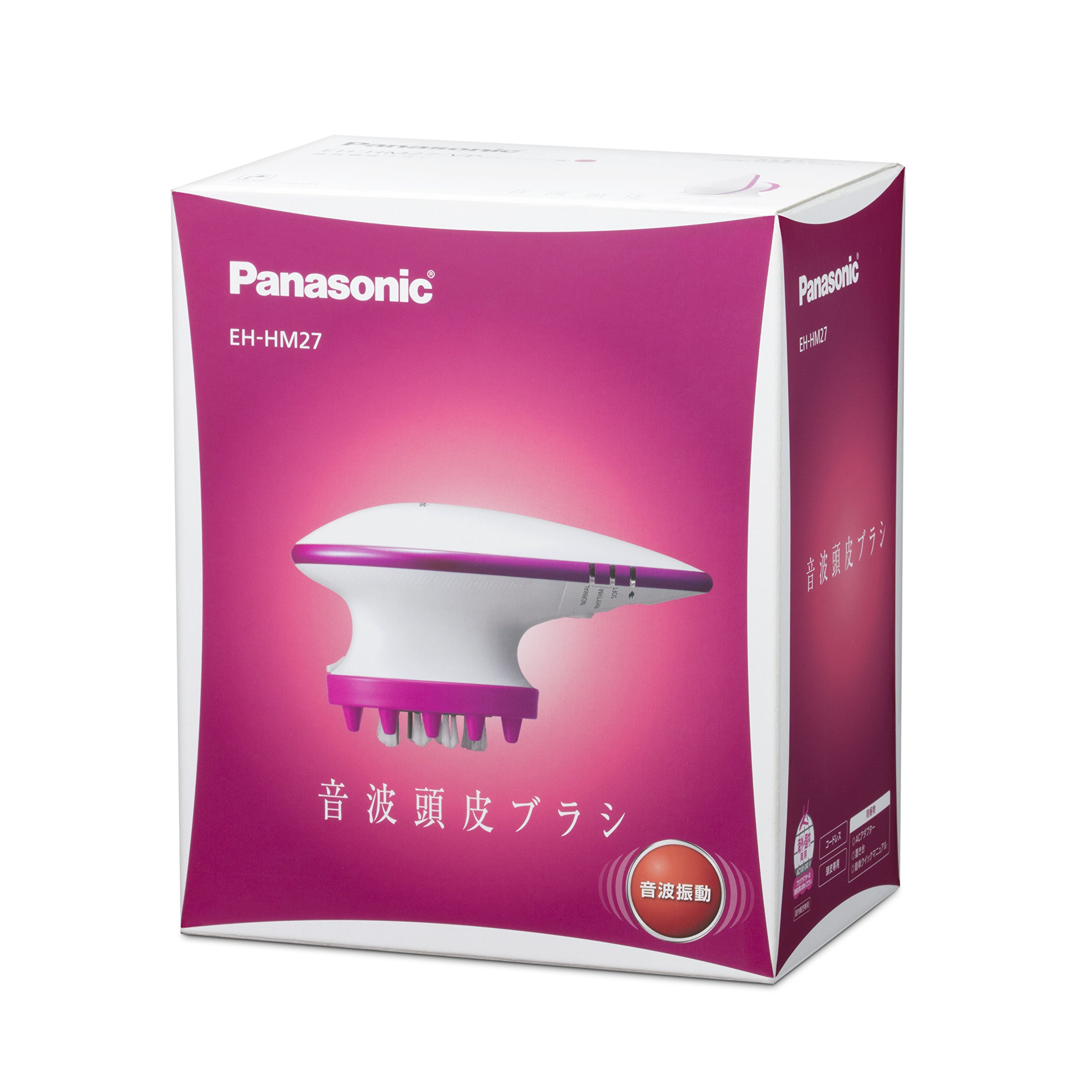 Amazon.co.jp: パナソニック 電動頭皮ブラシ 音波振動クレンジング