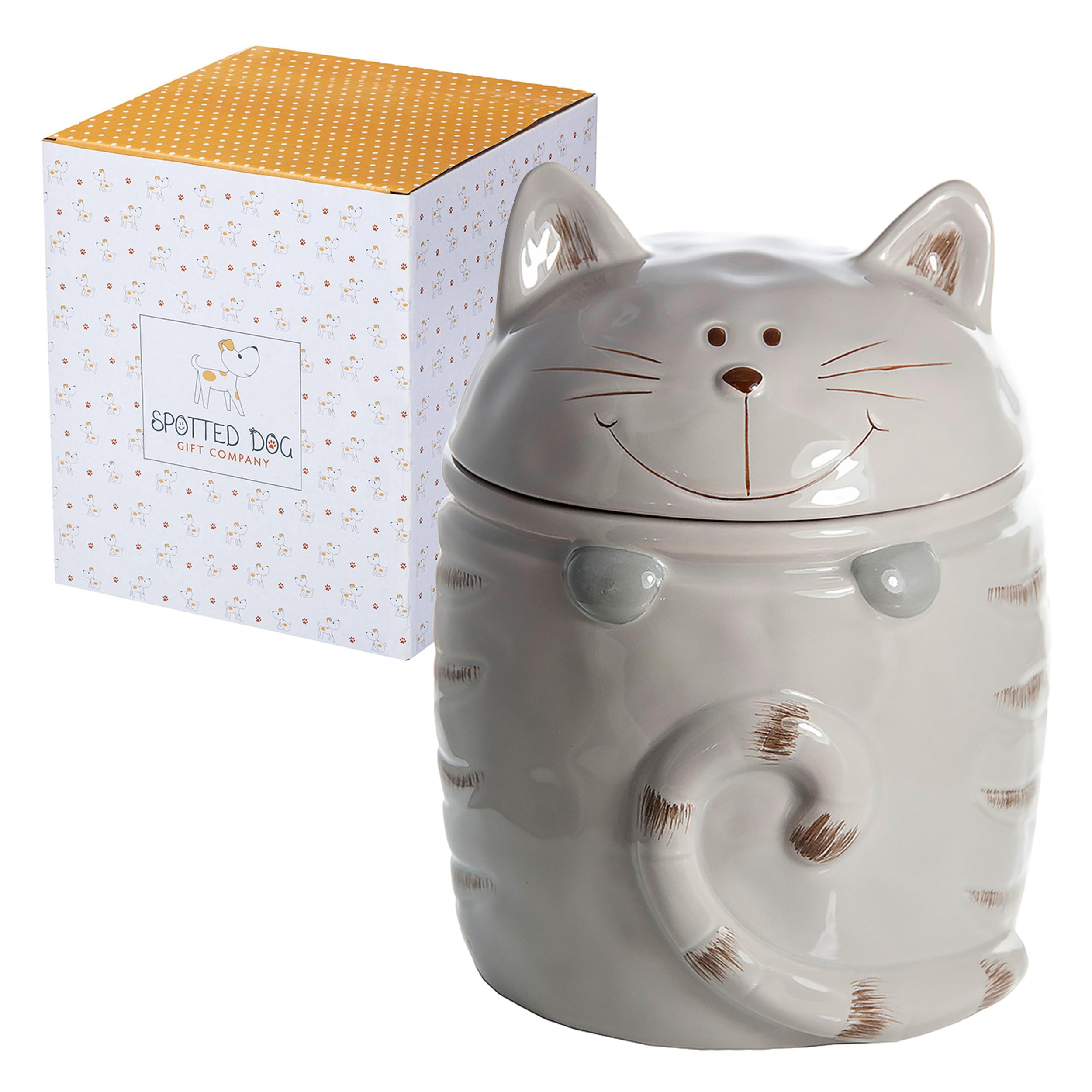 Amazon.com - SPOTTED DOG GIFT COMPANY Ceramic Cookie Jar with Lid