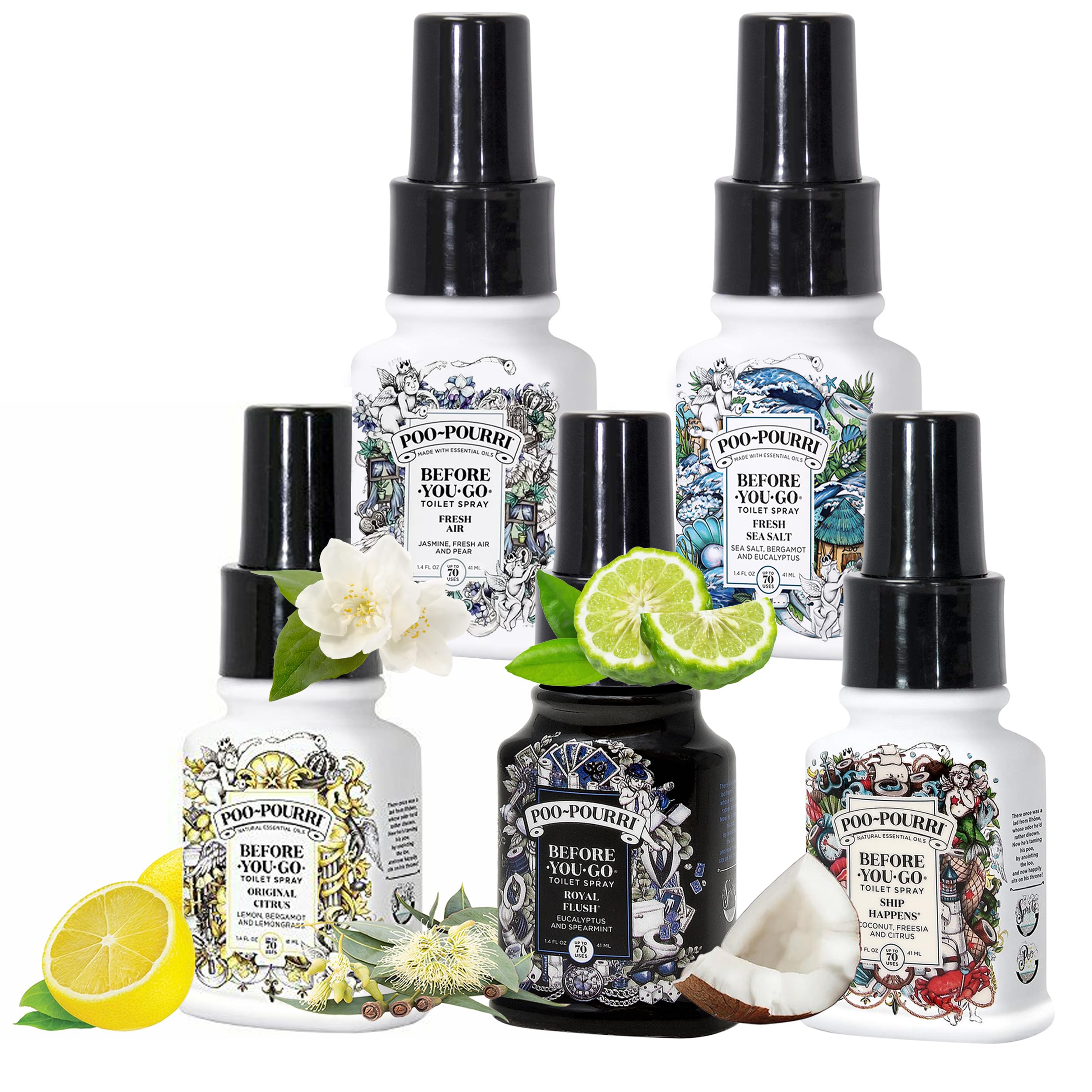 Amazon.com: Poo-Pourri Set - Includes Original Citrus, Fresh Sea