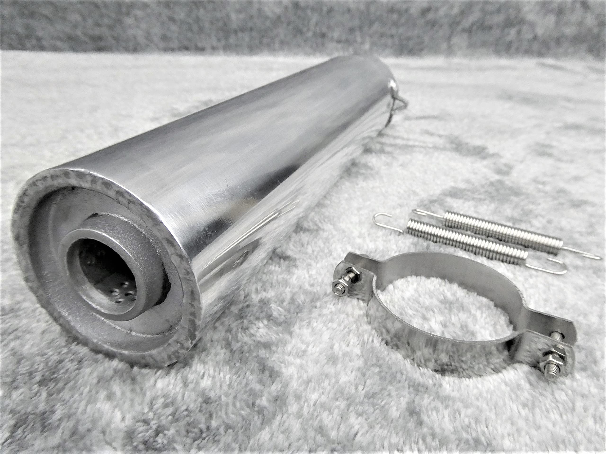 Amazon | 汎用 旧車タイプ サイレンサー 50～50．8π用 バンド