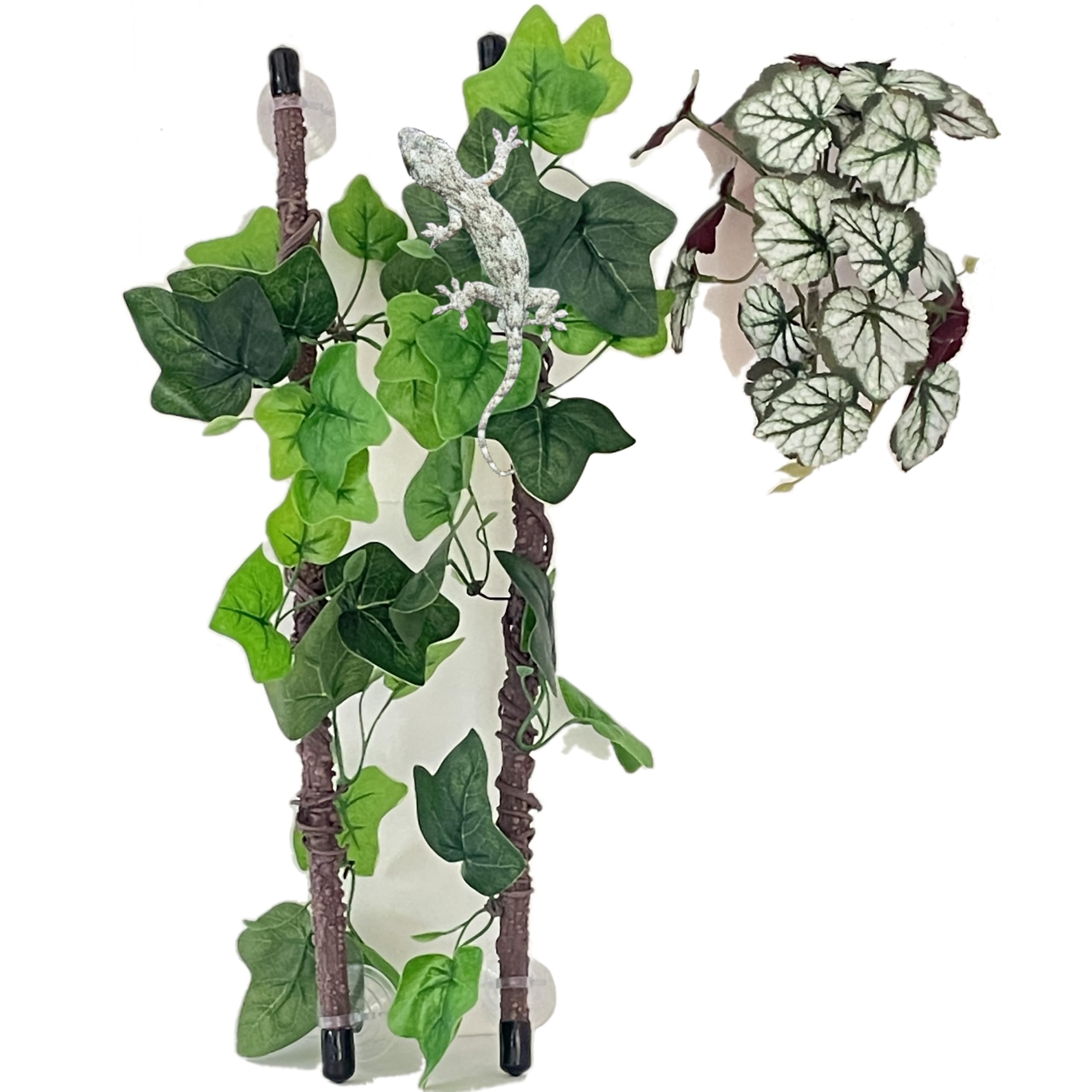 Amazon.co.jp: 爬虫類 登り木 枝 葉 流木 シェルター ビバリウム 人工