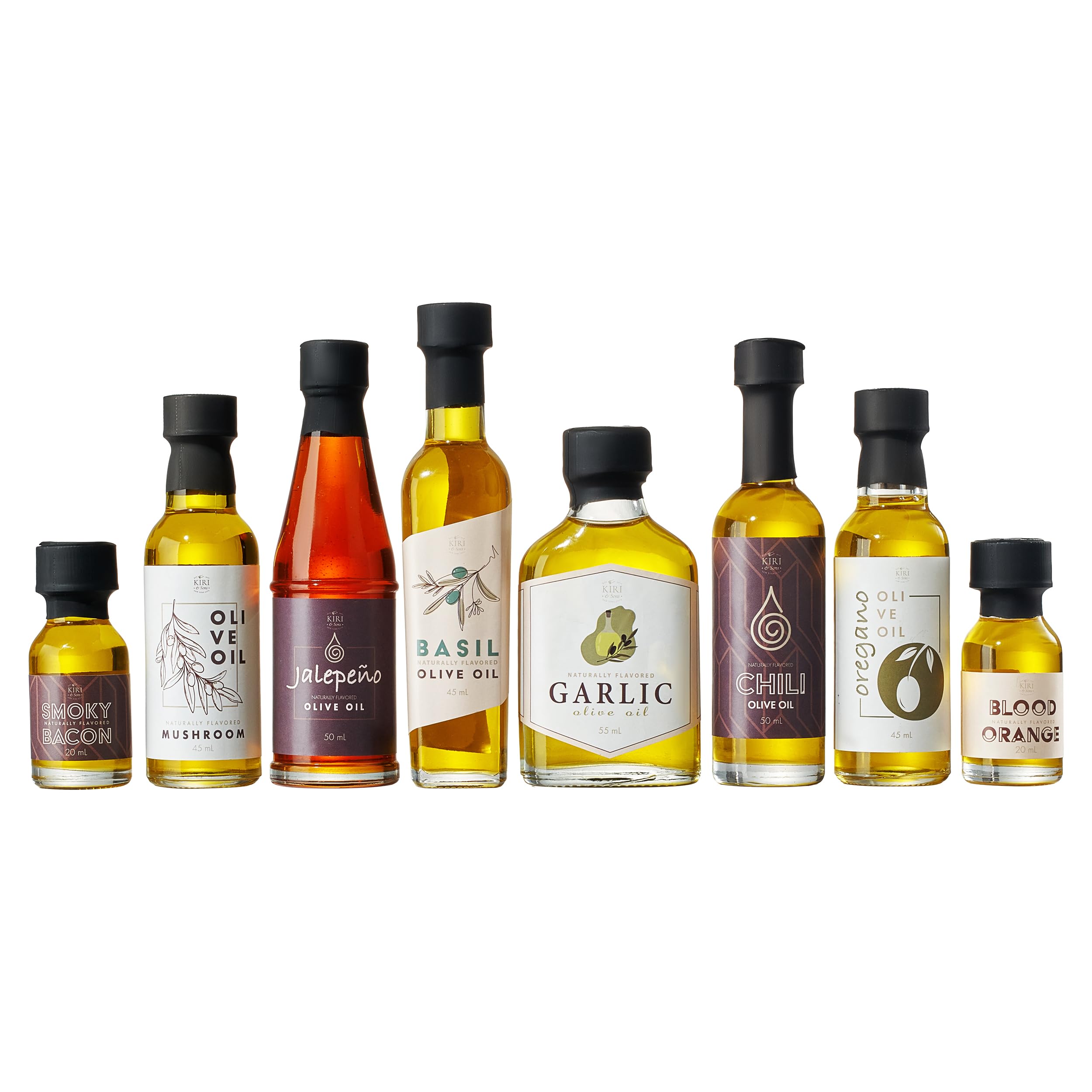 Amazon.com : Kiri & Sons Olive Oil Gourmet Sampler Gift Set of 8