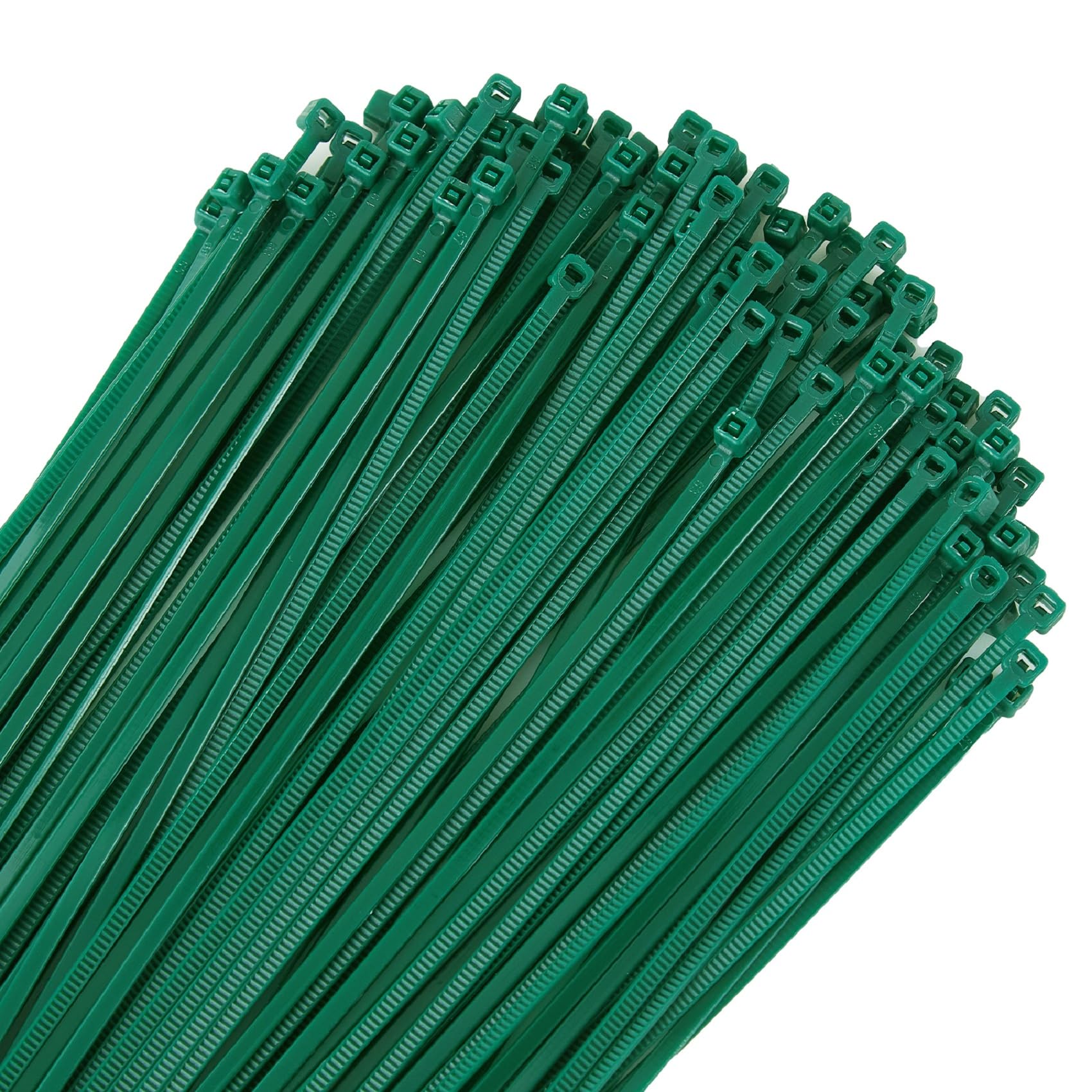 Amazon.com: 4 inch 3mm Dark Green Nylon Garden Cable Zip Ties Self