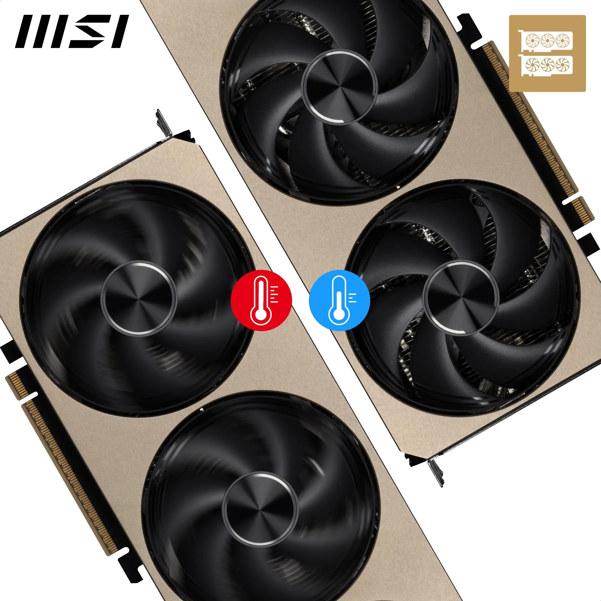 Amazon | MSI GeForce RTX 5070 12G INSPIRE 3X OC グラフィックス