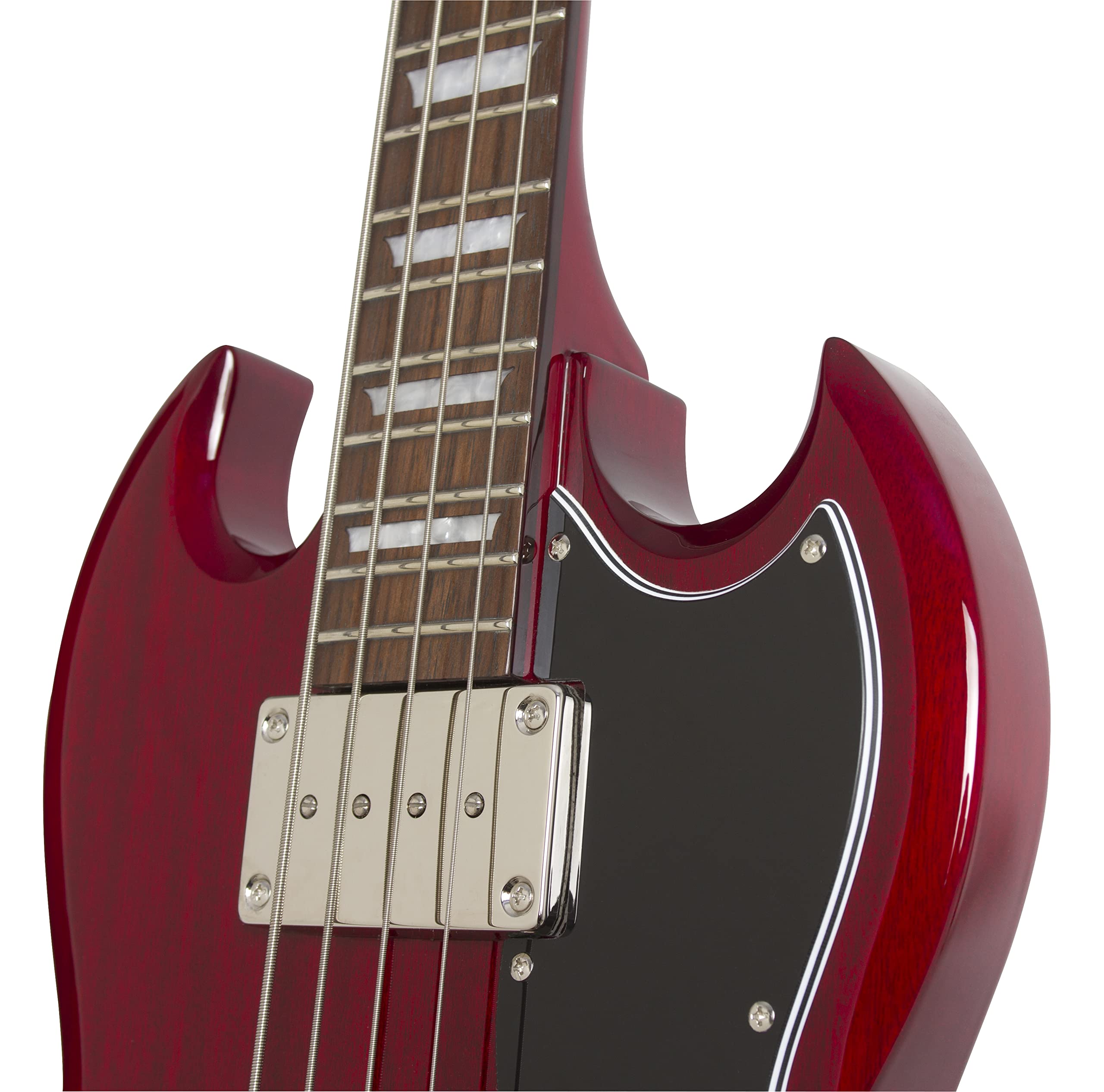 Amazon | Epiphone Ebony-3 Bass Cherry ベース (エピフォン) | エレキ