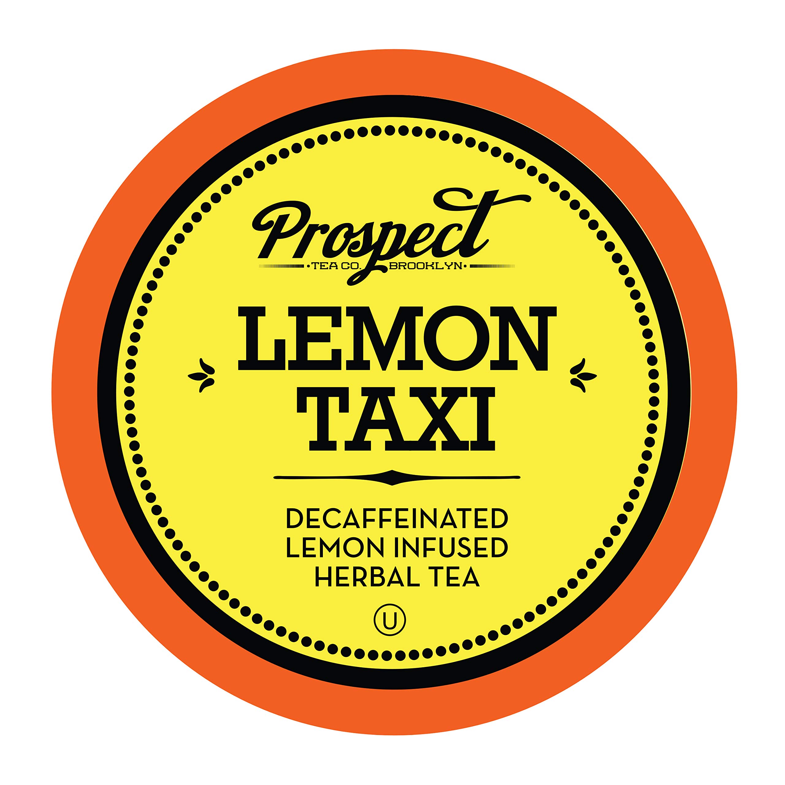 Amazon.com : Prospect Tea Co. Decaffeinated Lemon Taxi Herbal Tea