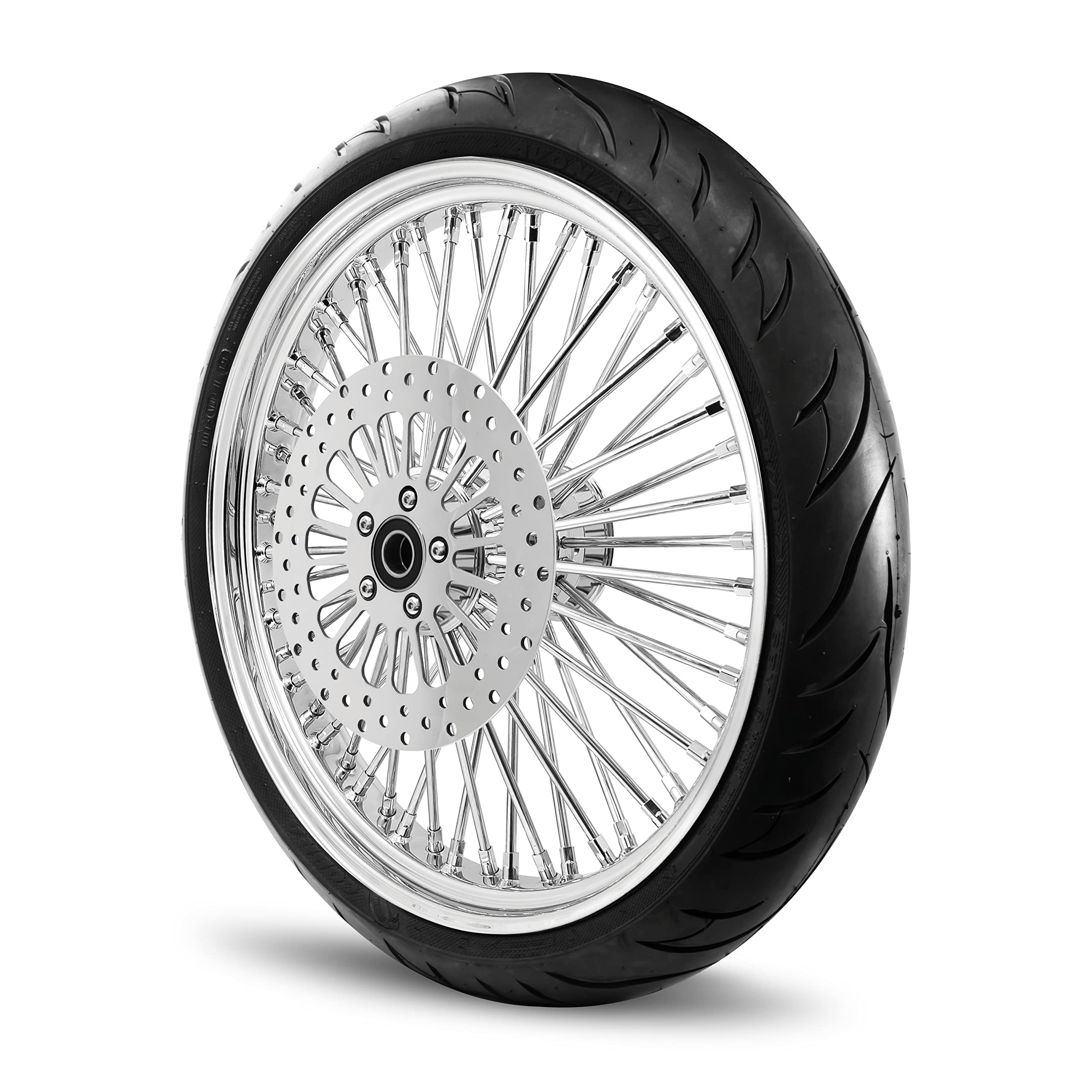 ハーレーダビットソンエボ21インチ スチールスポークホイール・タイヤ