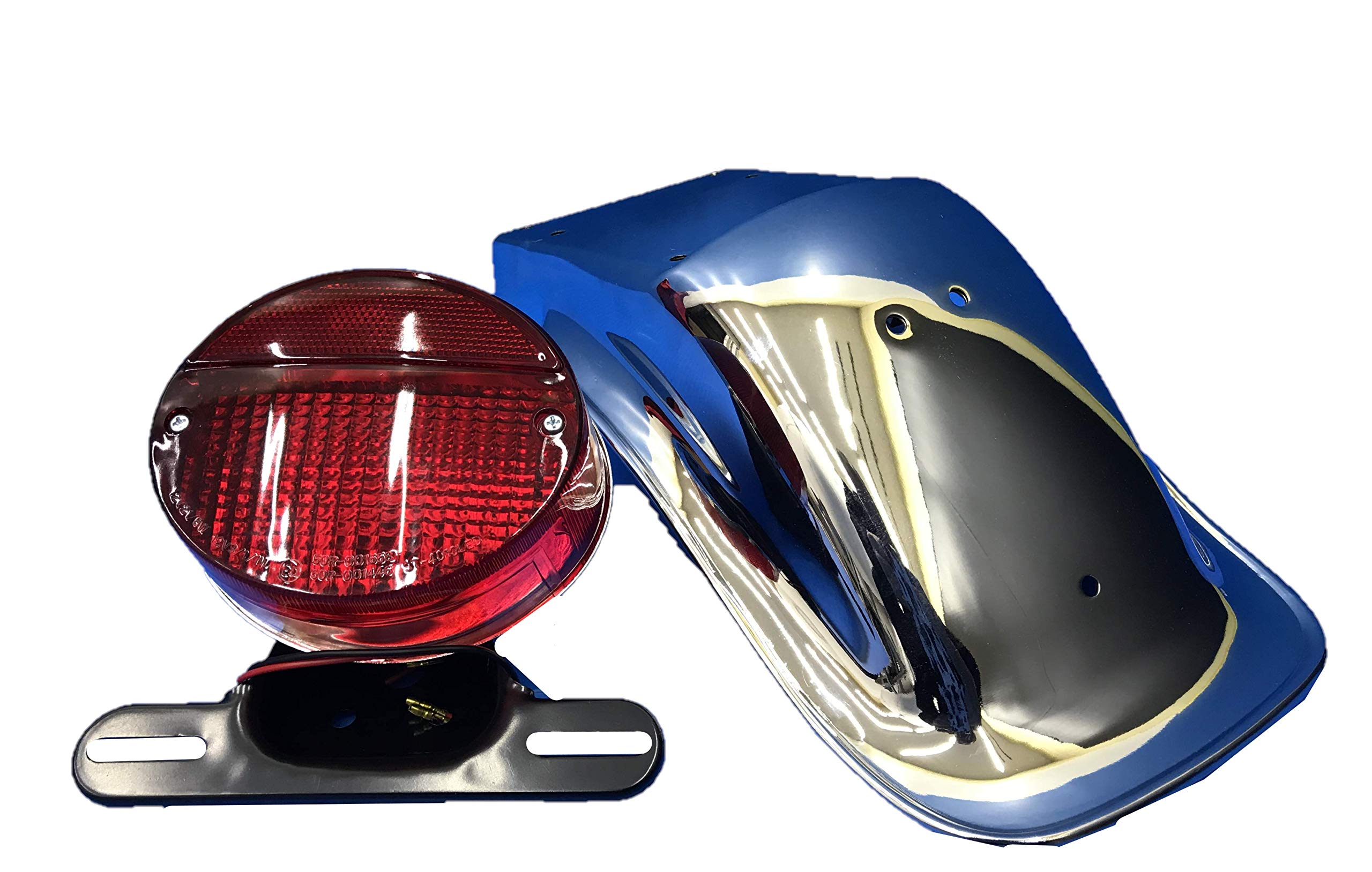 Amazon | Z2 テールランプ 赤＋リア メッキ フェンダー ゼファー