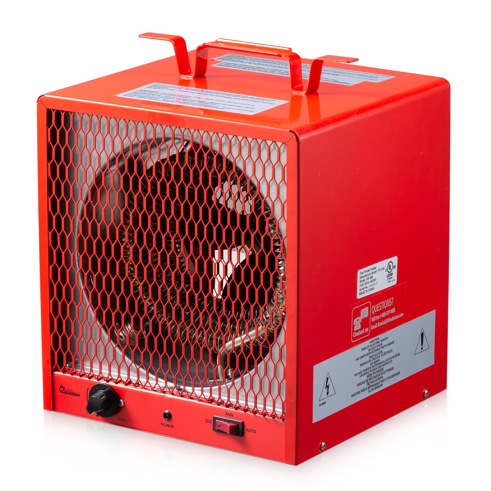 Amazon.com: DR. INFRARED HEATER DR-988 240V Electric Industrial