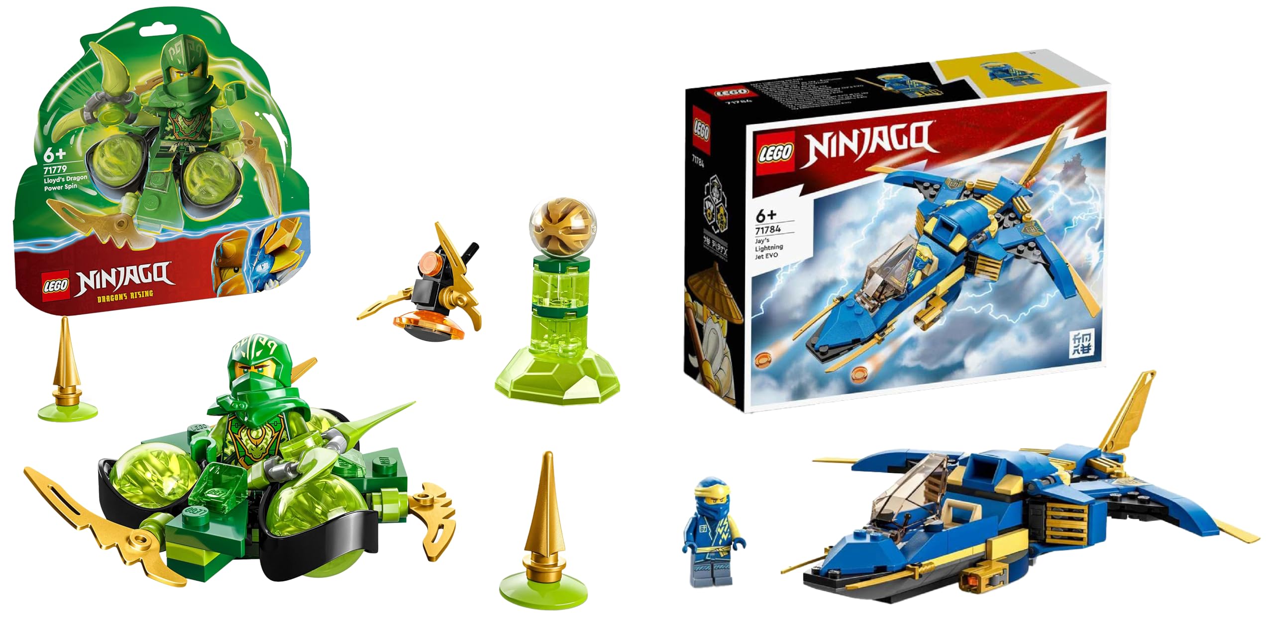 LEGO NINJAGO Lloyd's Dragon Power Spinjitzu Spin 71779 Building