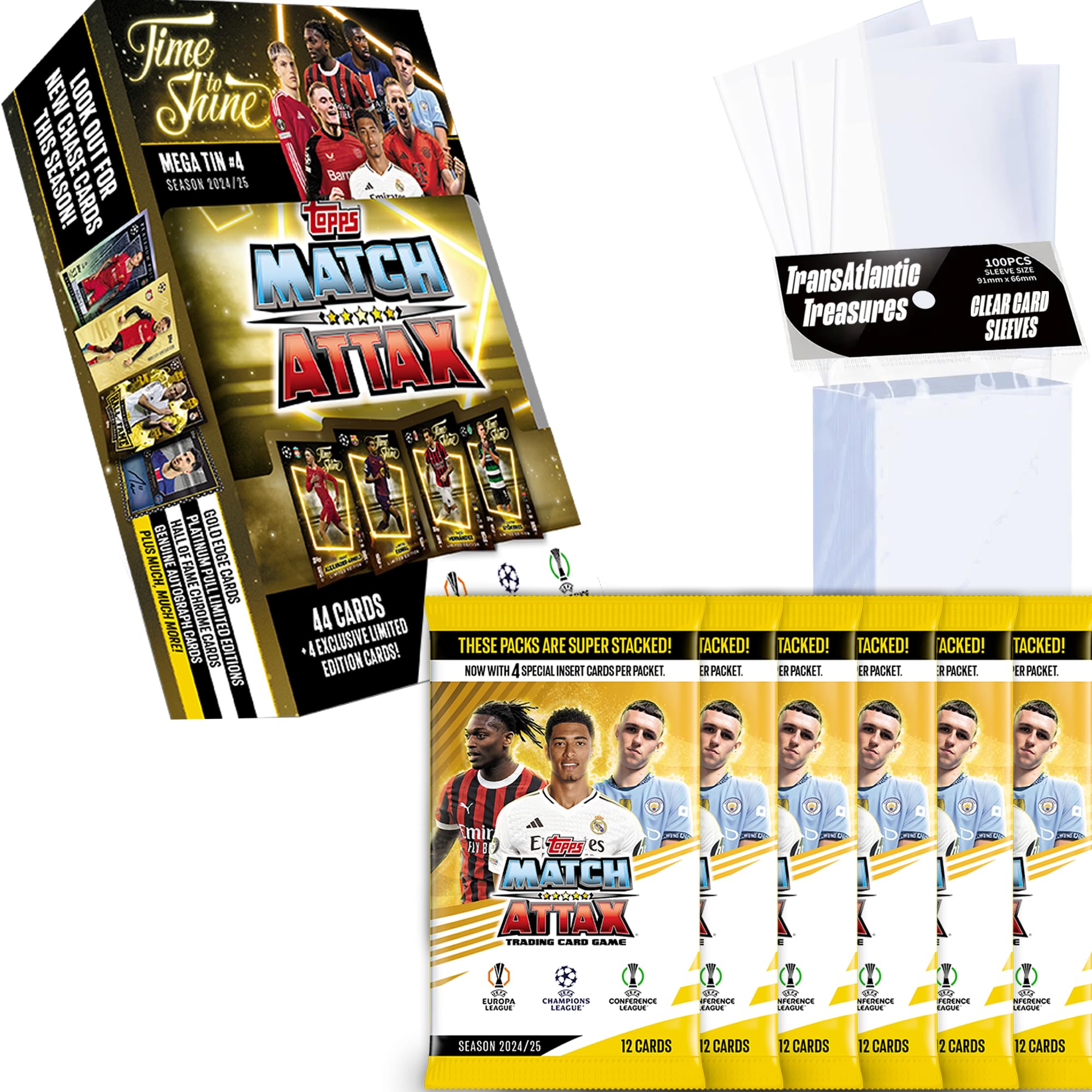 Amazon.co.jp: Topps Match Attax 2024-2025 サッカーカード ランダム