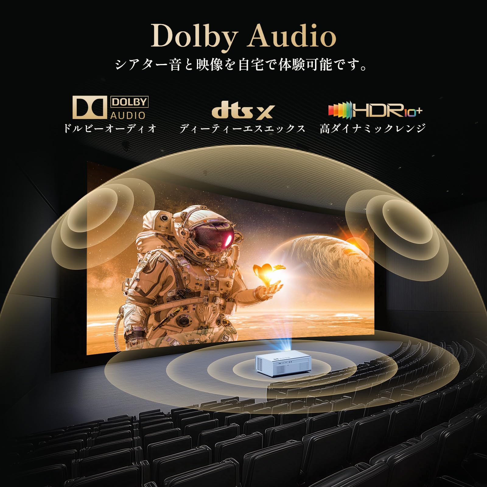 Amazon.co.jp: プロジェクター 4K iSinbox 家庭用プロジェクター 小型